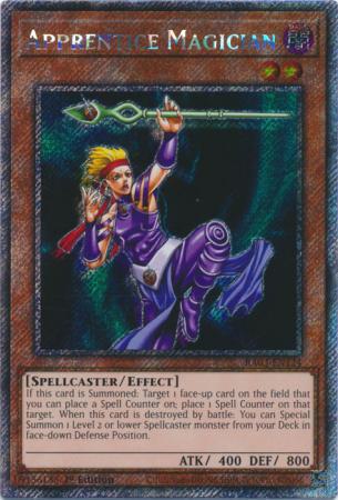 Yu-Gi-Oh! Apprentice Magician - RA03-EN124 - Platinum Secret Rare - 1st Edition