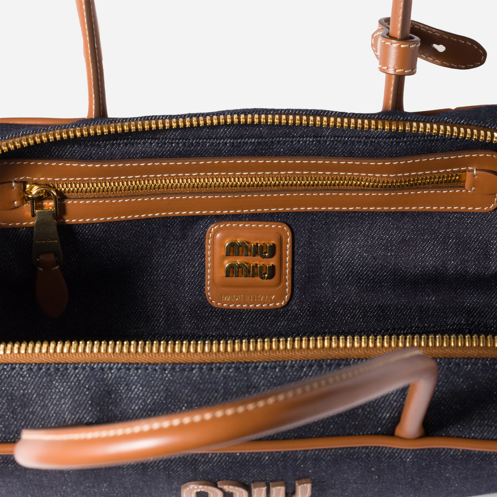 Miu Miu Beau Denim Bag - view 2