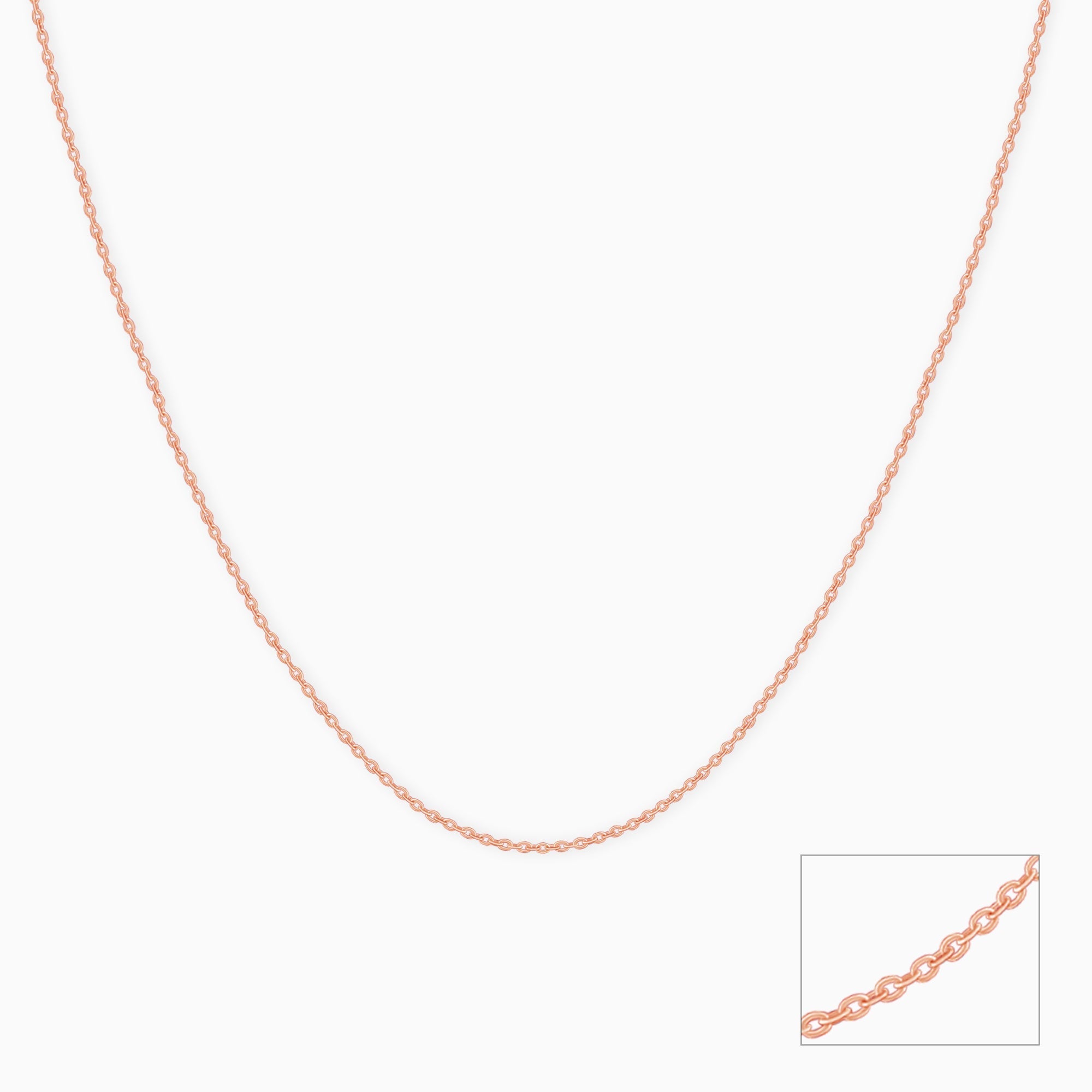 GIVA Jewellery Rose Gold Gracious Chain