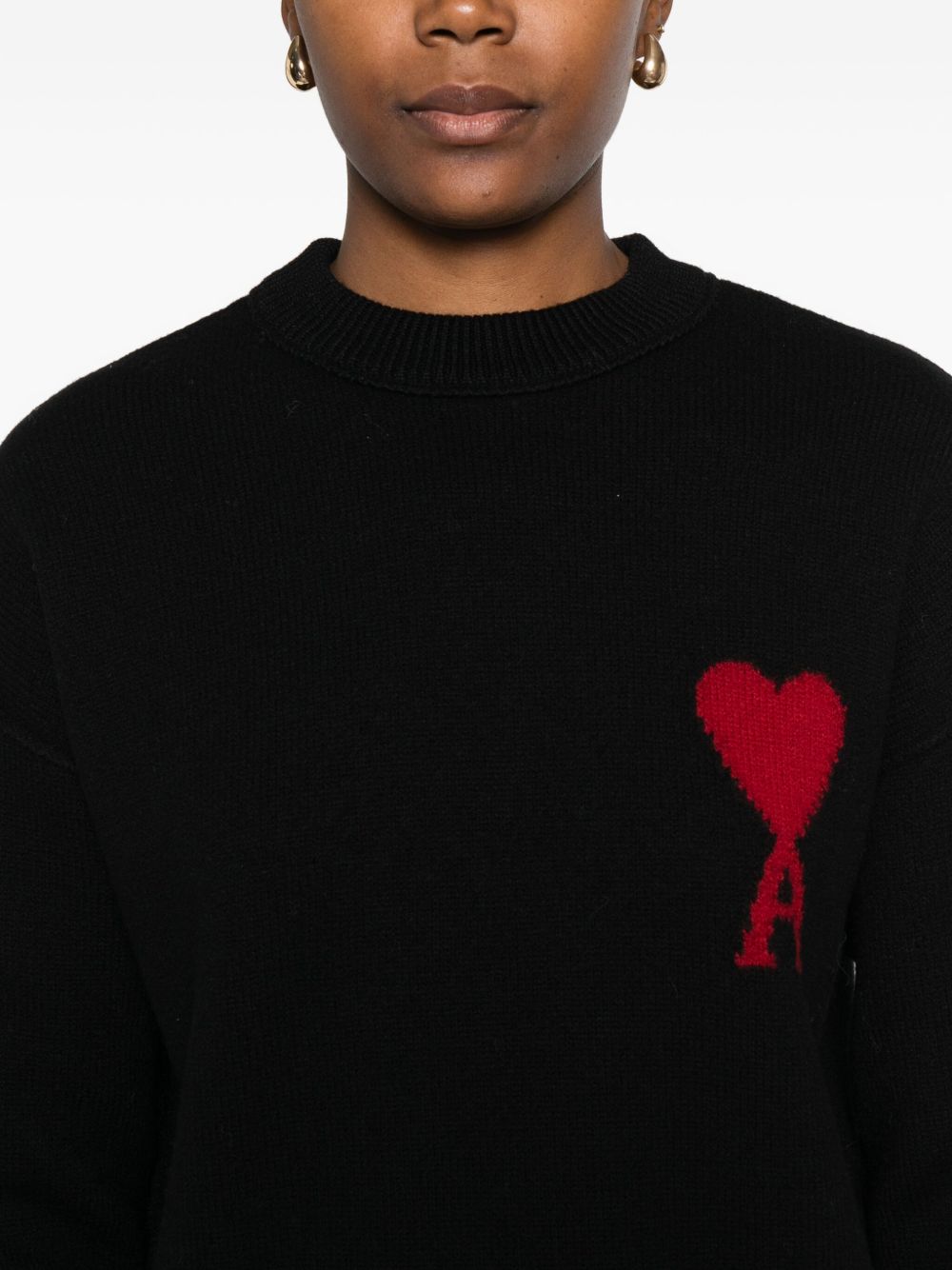 Ami Paris Cardigan – 100% Wool - view 2