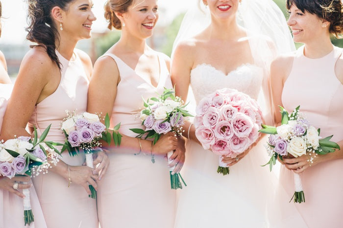 fiftyflowers.com Romantic Blush Wedding