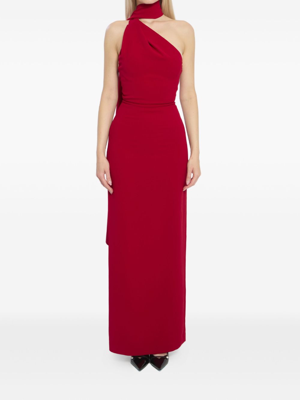 Solace London Demi maxi dress – 100% POLYESTER
