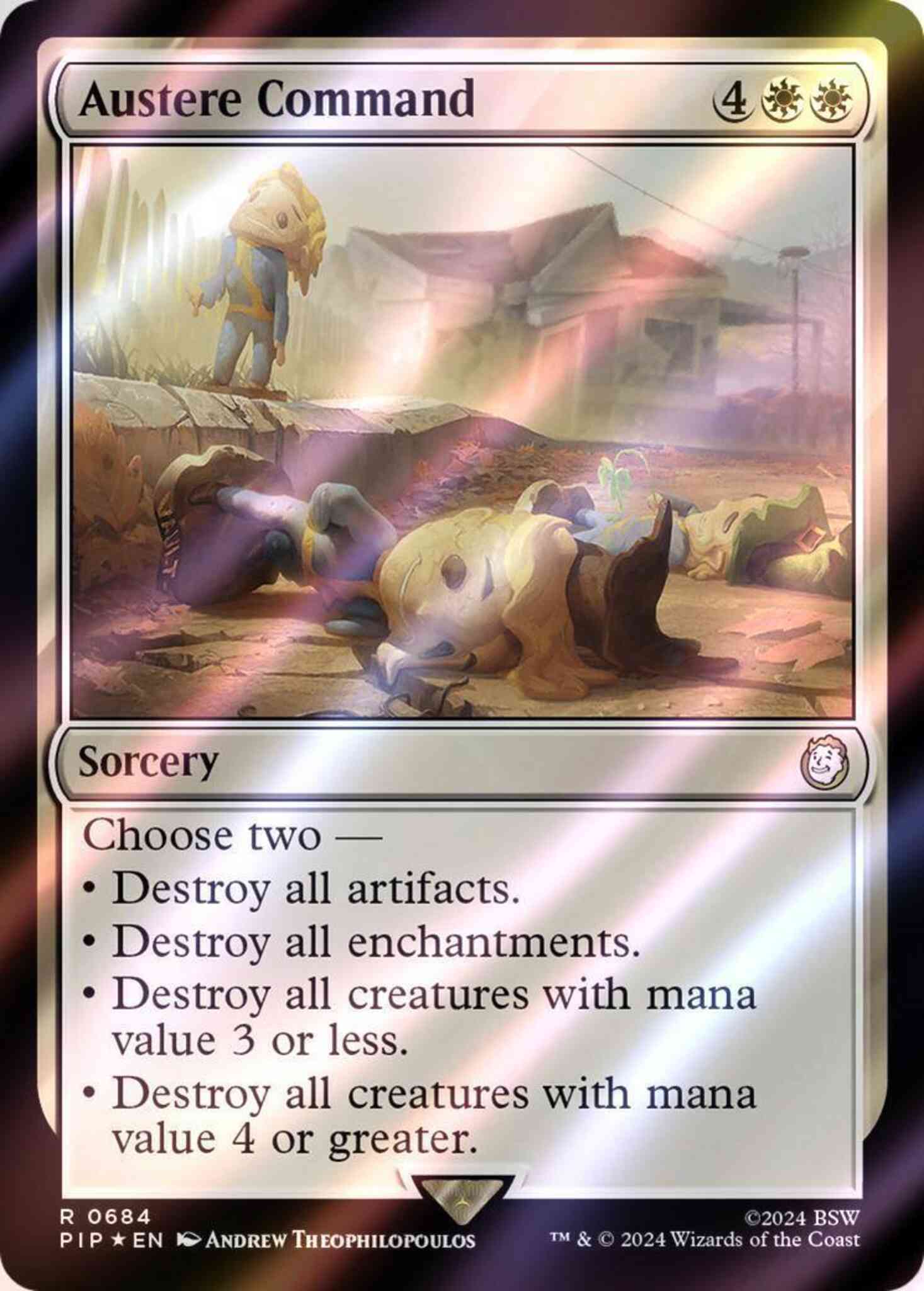Austere command 684 – Magic Austere Command [684] [Fallout] [Surge Foil]