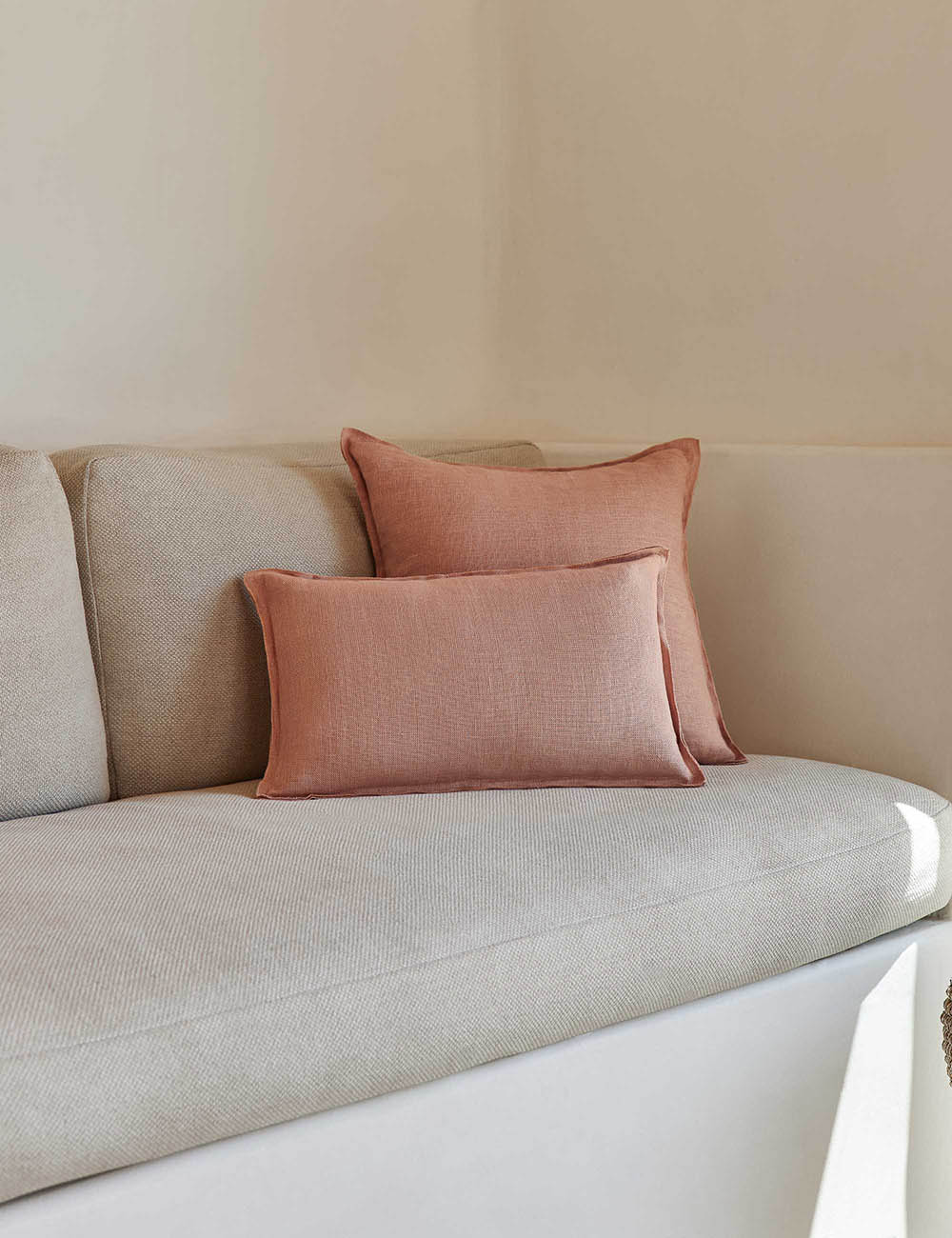 Lulu and Georgia Arlo Linen Pillow - view 96