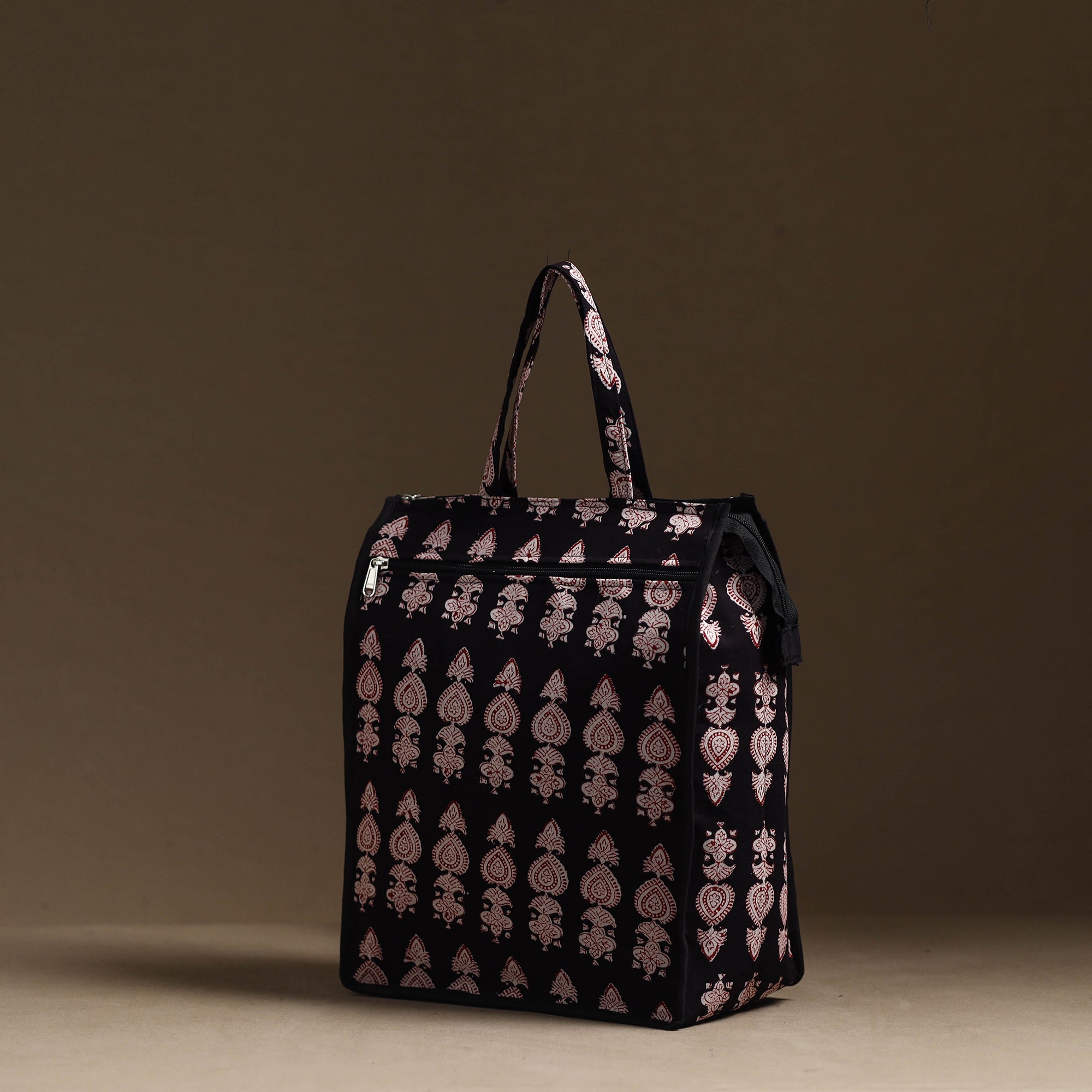 NOORI BAZAR Black - Handmade Cotton Shopping Hand bag 25 - view 2