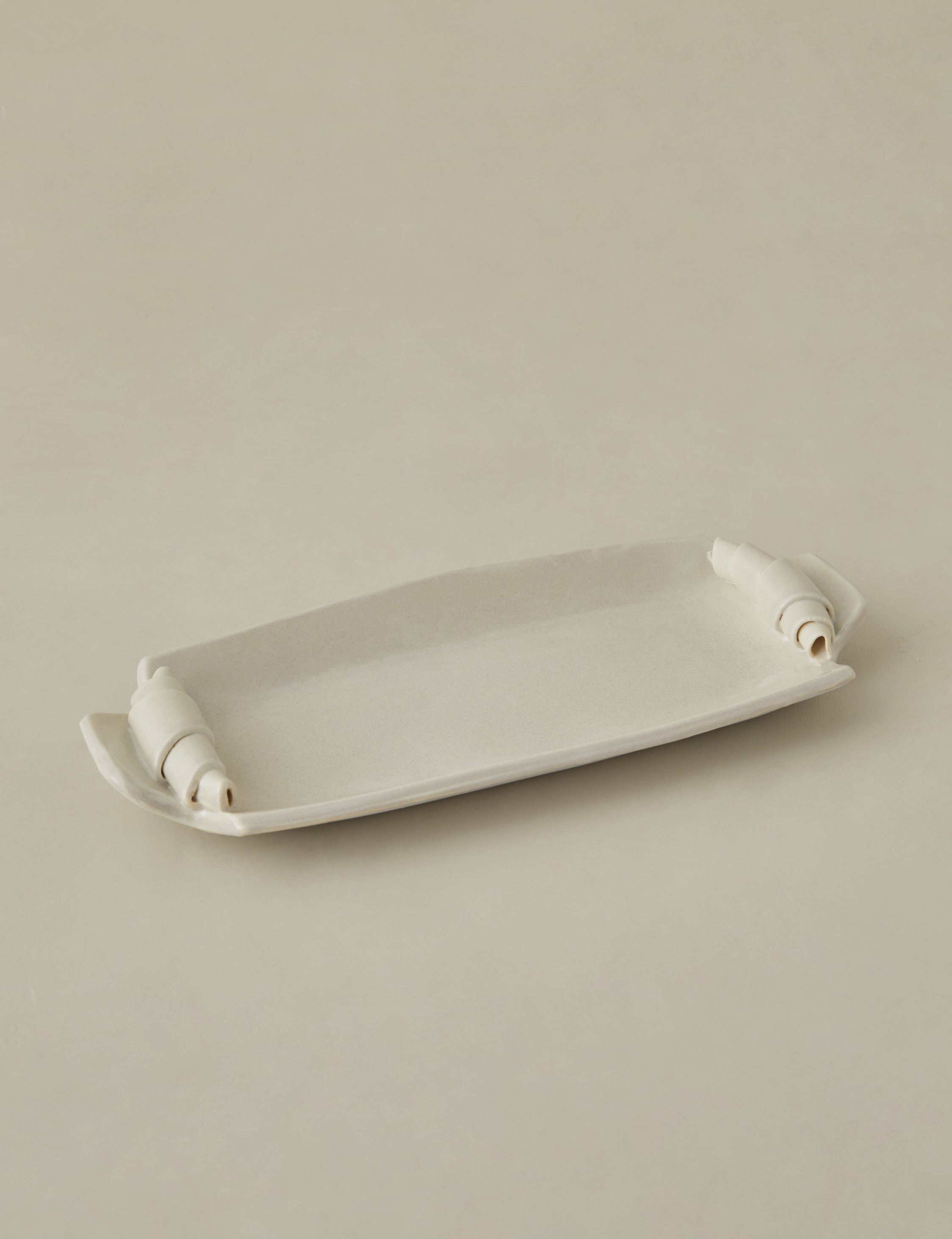 Lulu and Georgia Croissant Serving Dish by Stephanie Dawn Matthias