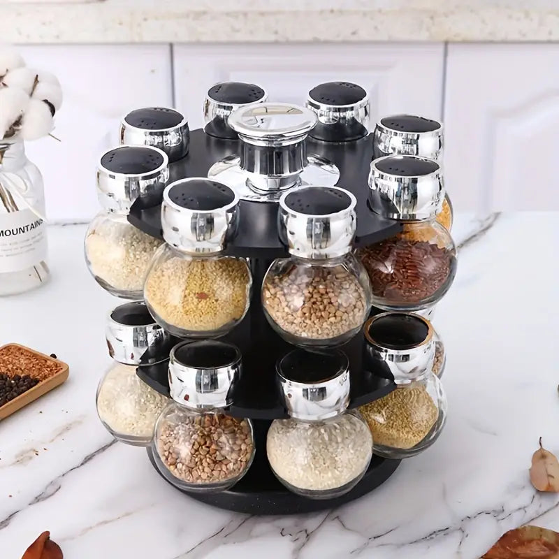 Roposo Clout Quick Pickup 16 In 1 Spice Rack - view 2