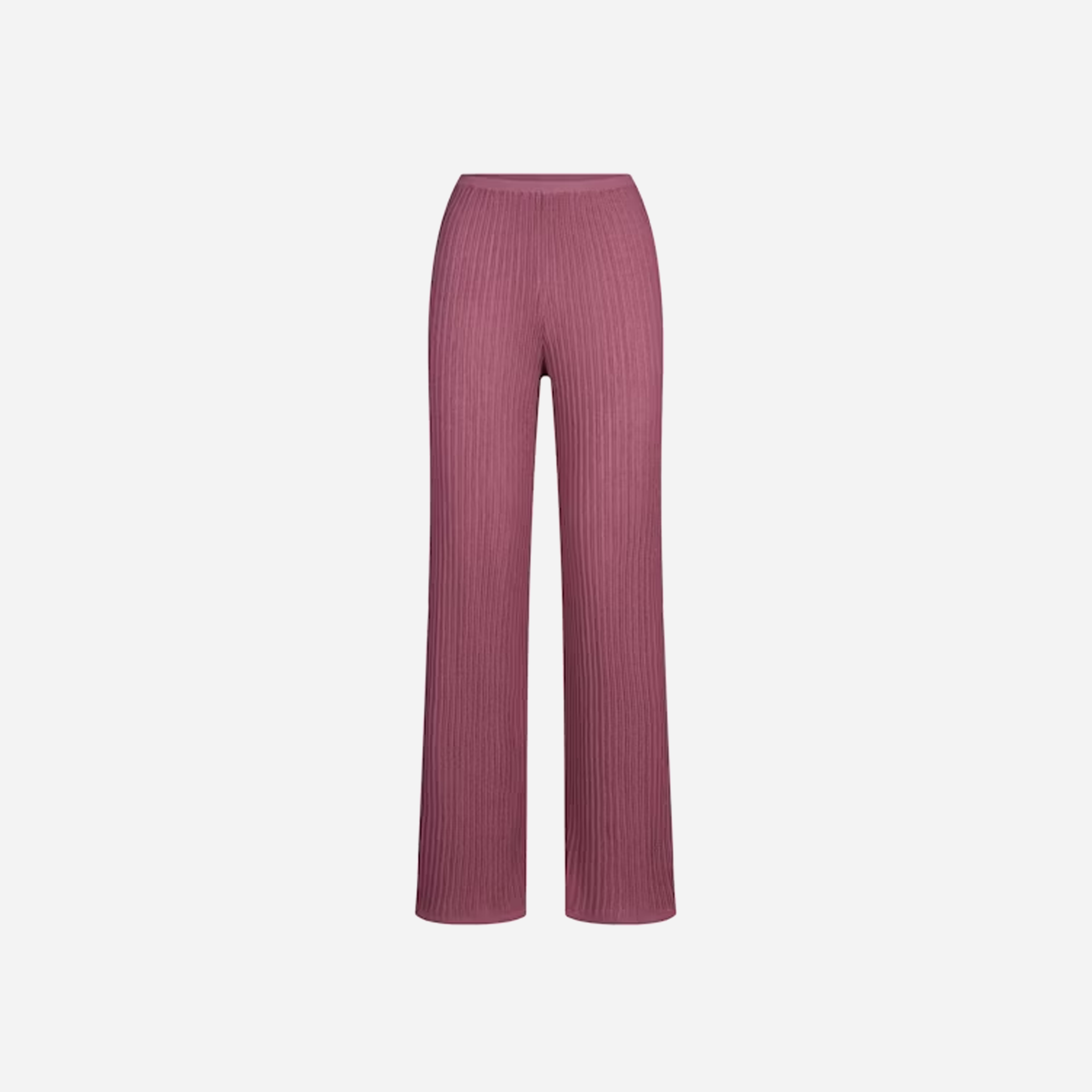 SKIMS Sheer Knit Straight Leg Pant Beet