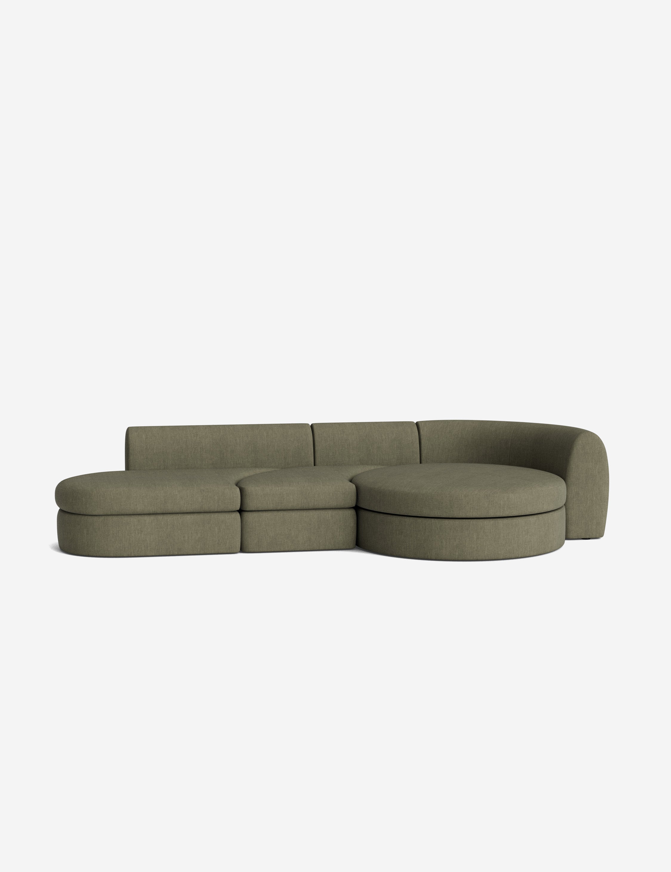 Lulu and Georgia Buckley Modular Chaise Sectional Sofa - view 185