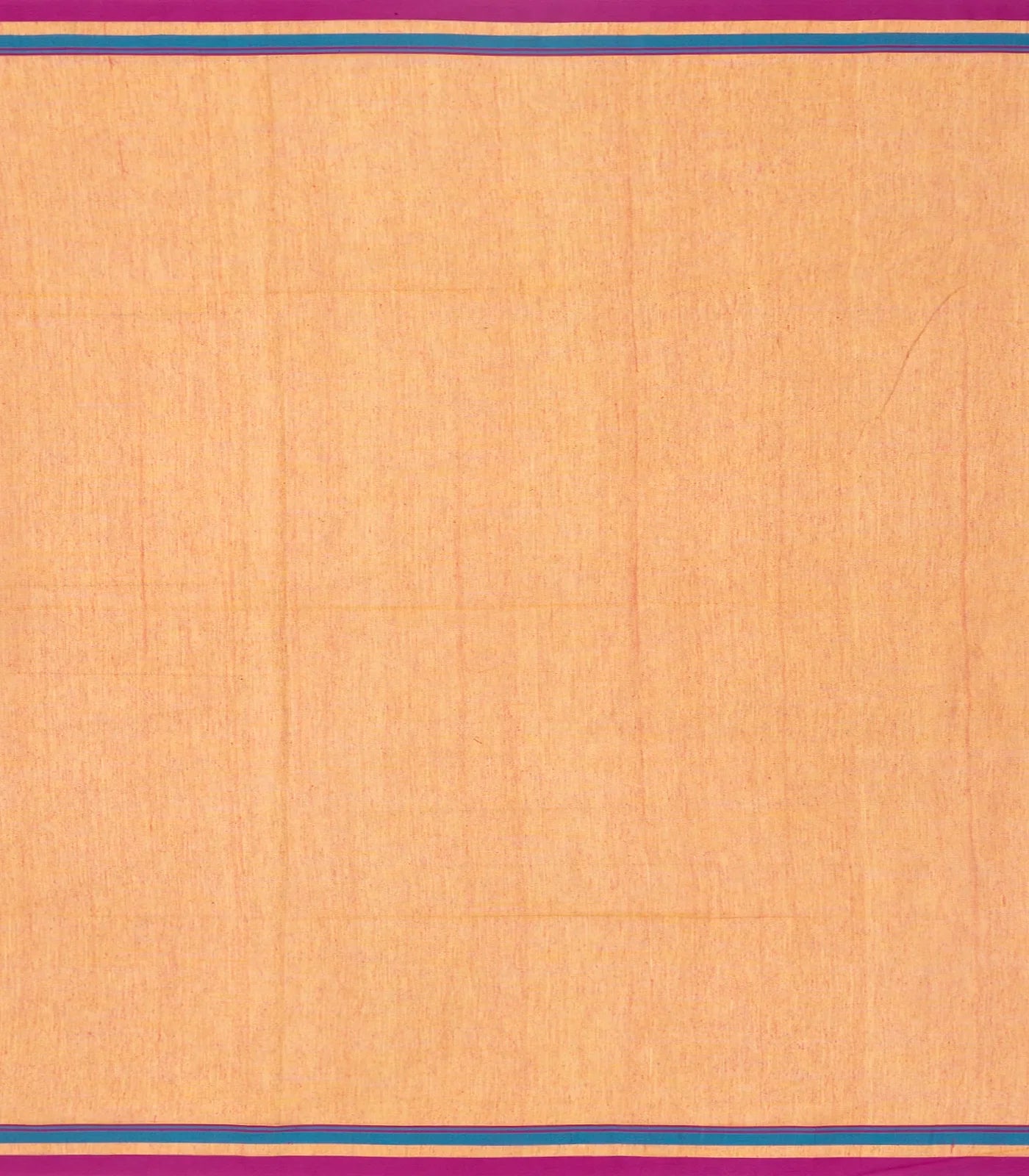 RmKV Orange Handloom Bengal Cotton Saree With Bird Motifs - view 4