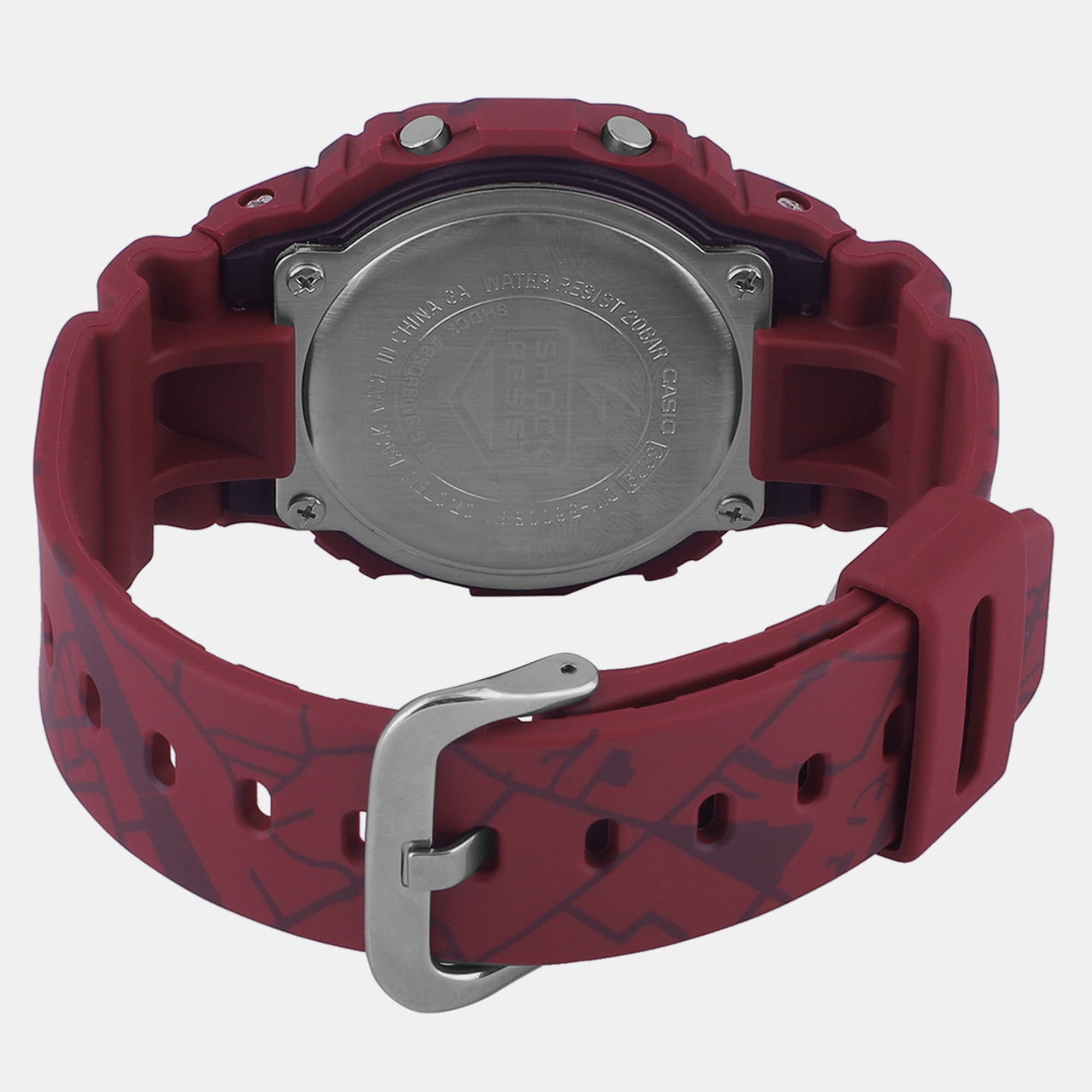 Casio G-Shock Men Quartz Red Dial Digital Resin Watch G1361 - view 4