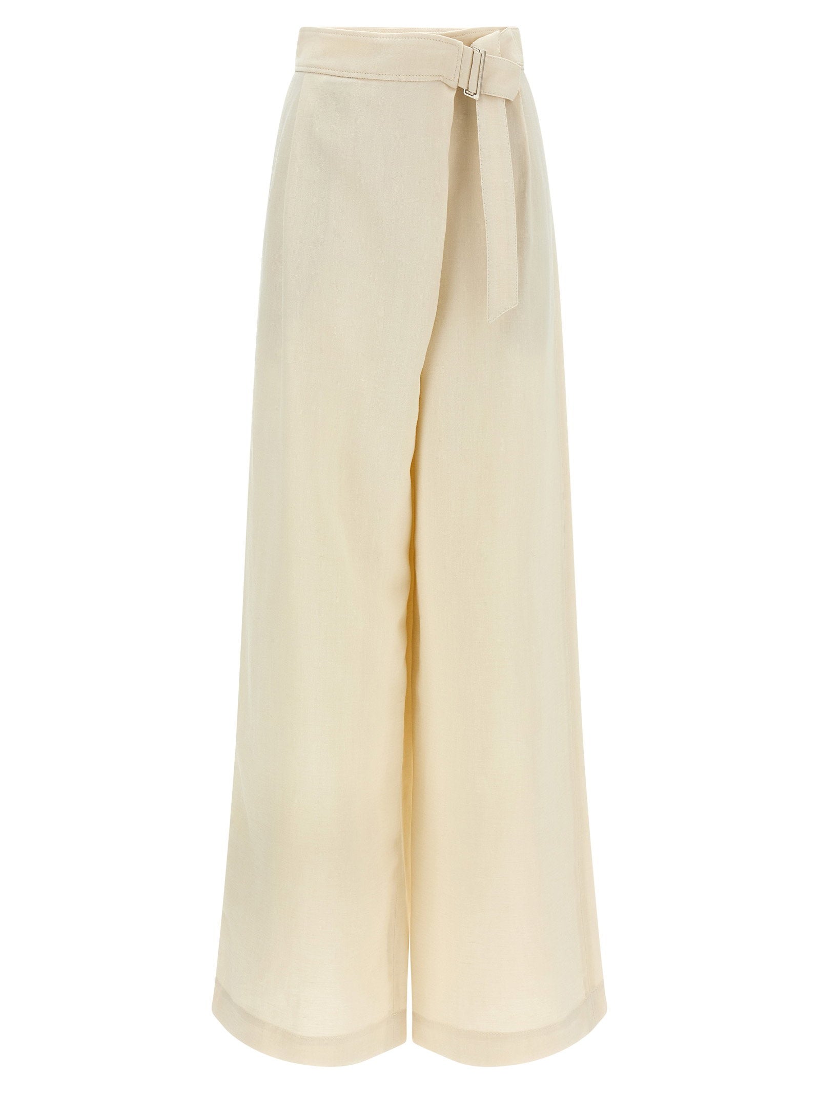 Brunello Cucinelli Crossed Pants – 72% viscose, 28% linen