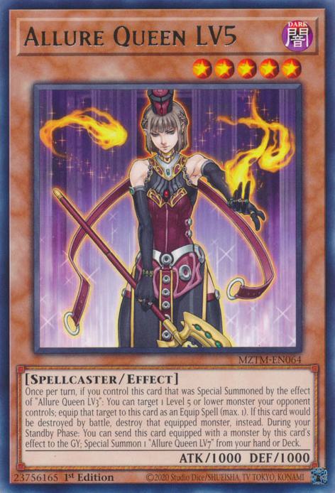 Yu-Gi-Oh! Allure Queen LV5 - MZTM-EN064 - Rare - 1st Edition