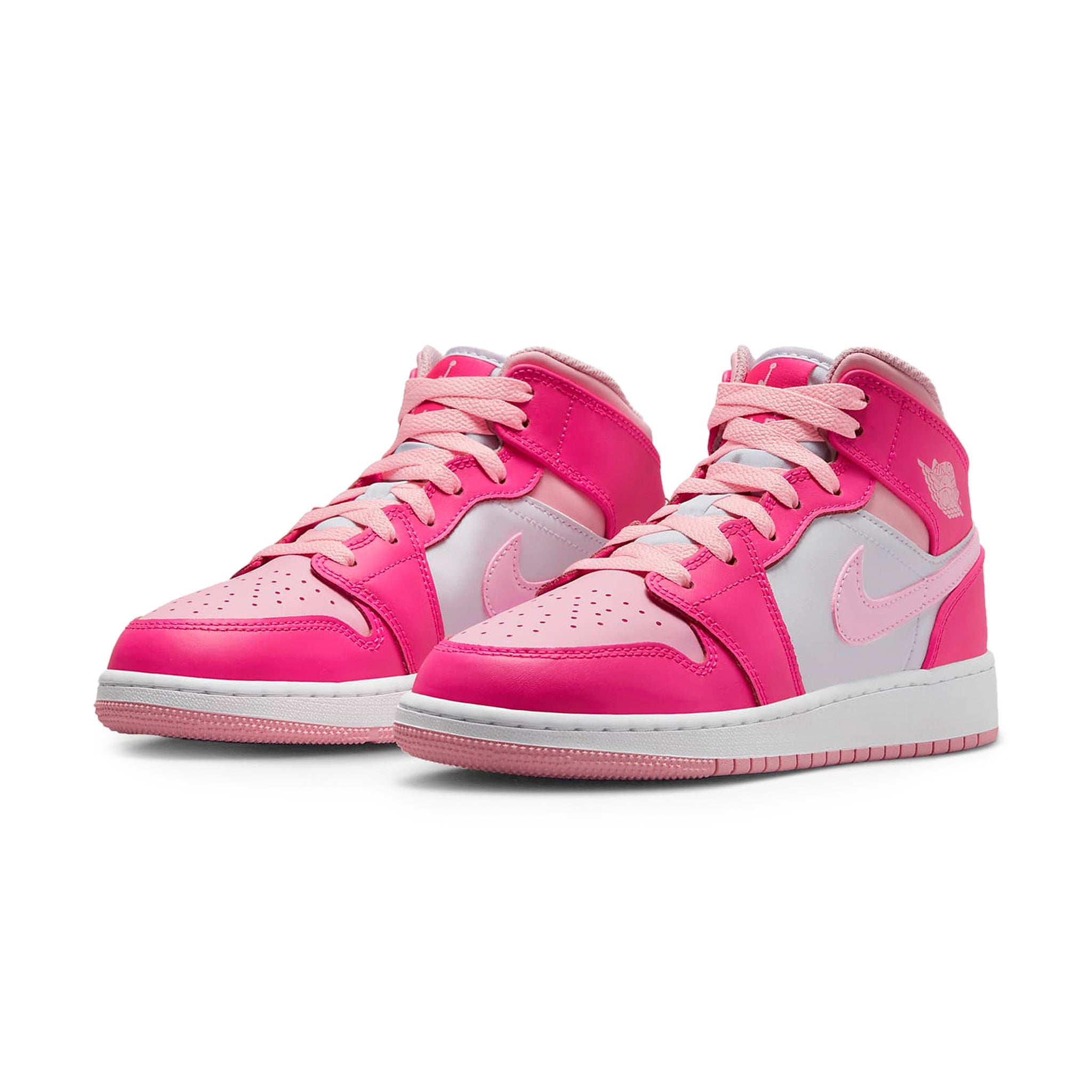 Air Jordan 1 Mid Fierce Pink (GS) - view 2