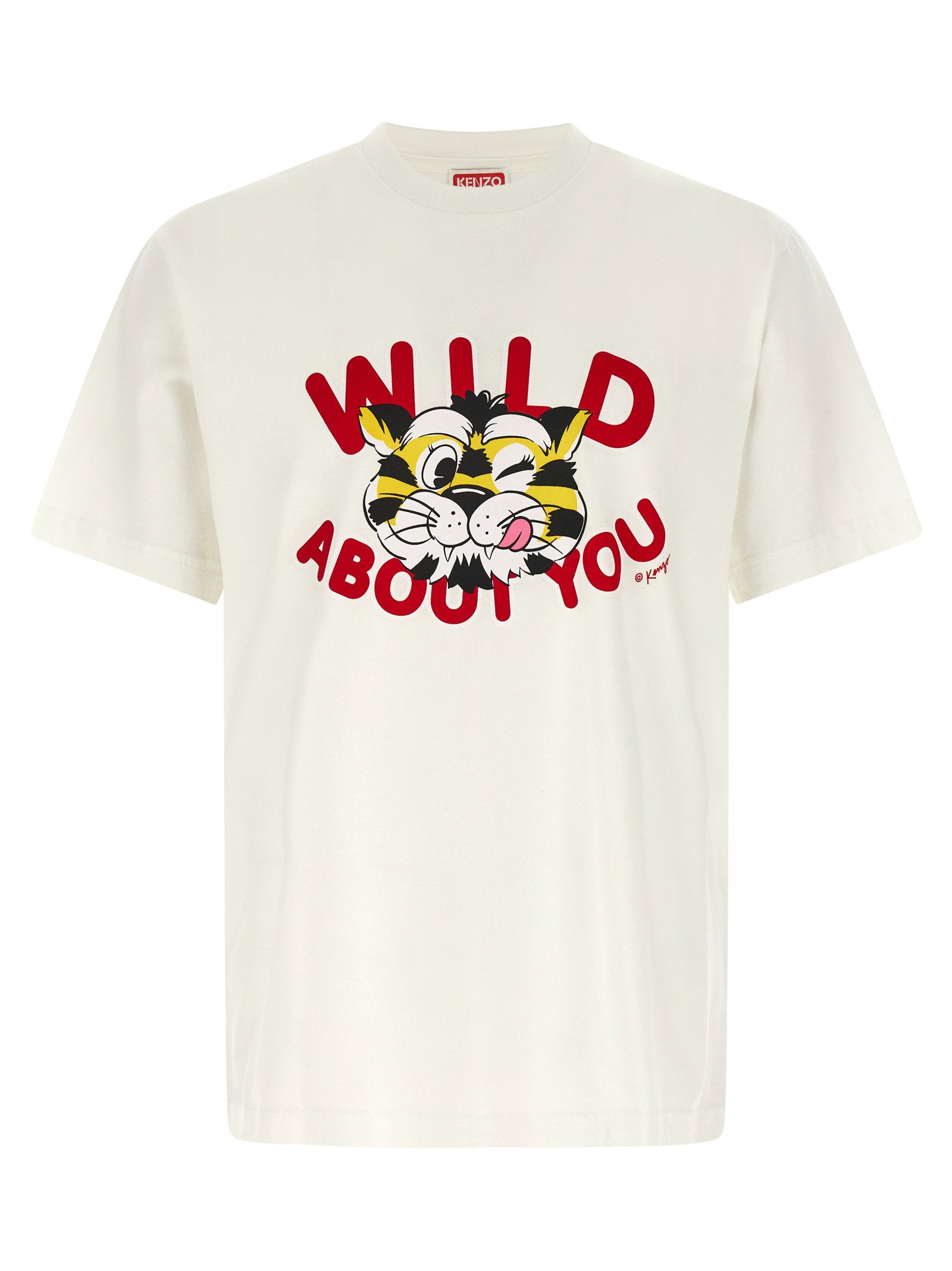 Kenzo Wild Tiger T-shirt – 100% cotton