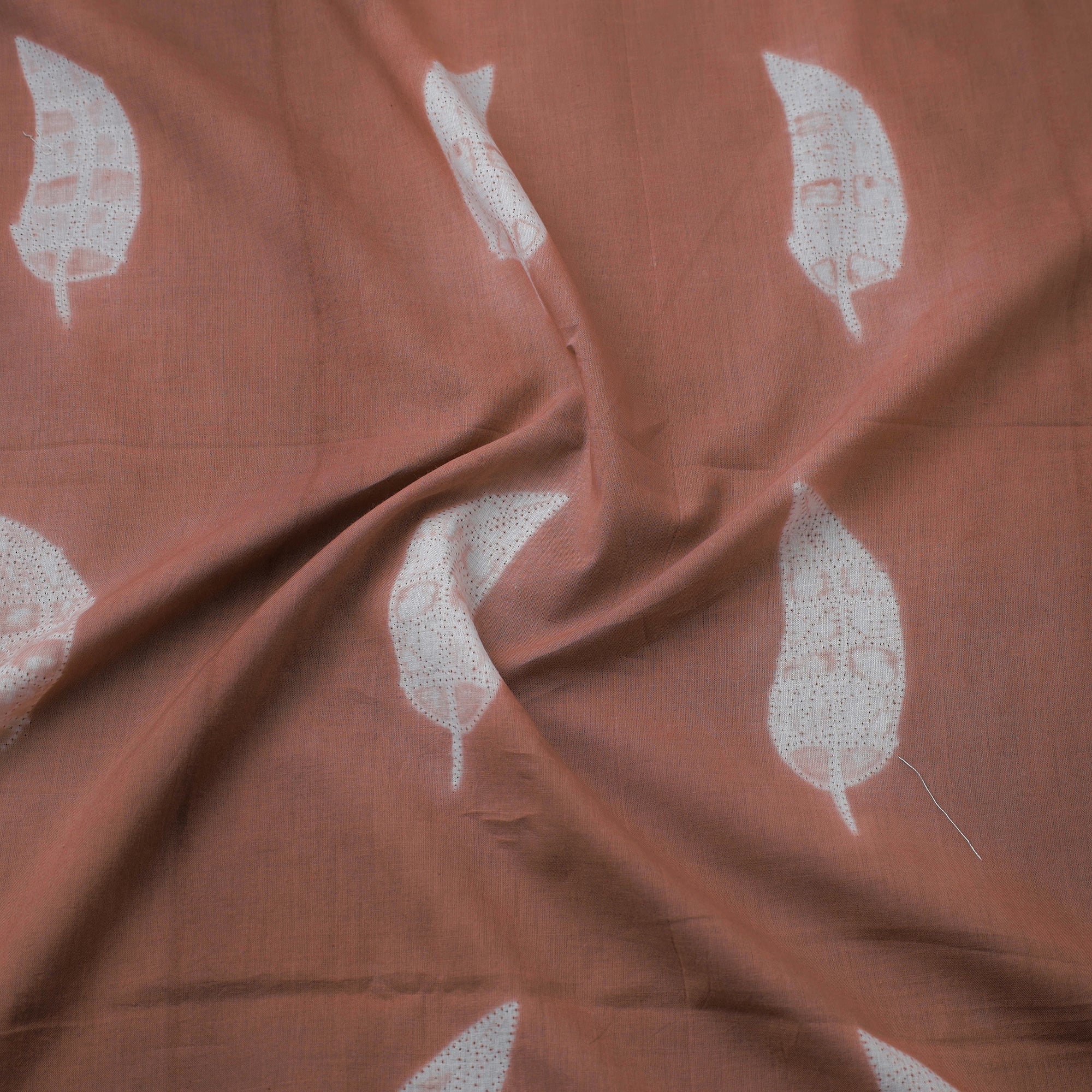 ITOKRI CRAFTS INITIATIVE Brown - Nui Shibori Tie-Dye Cotton Fabric - view 3