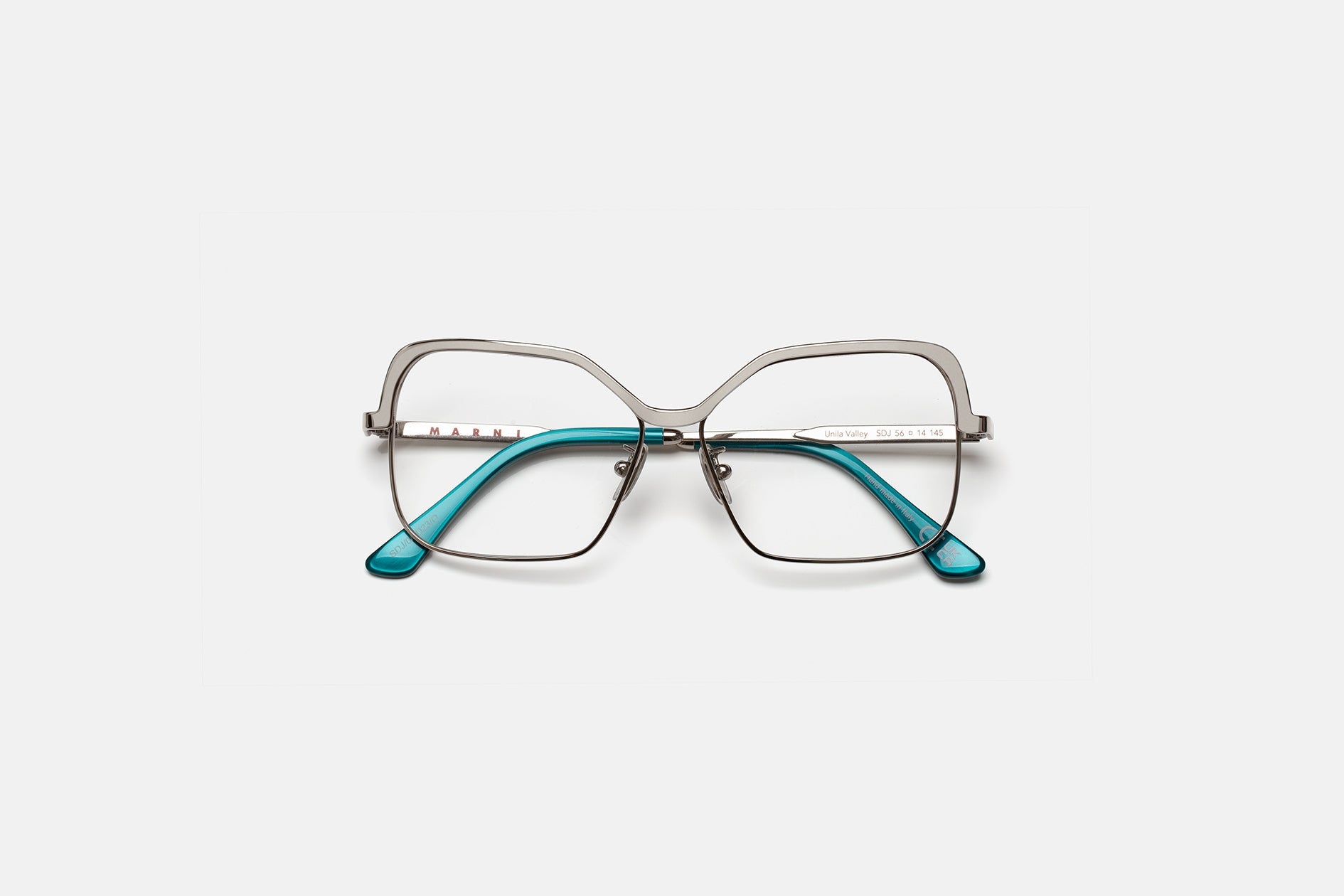 MARNI Unila Valley Optical Argento