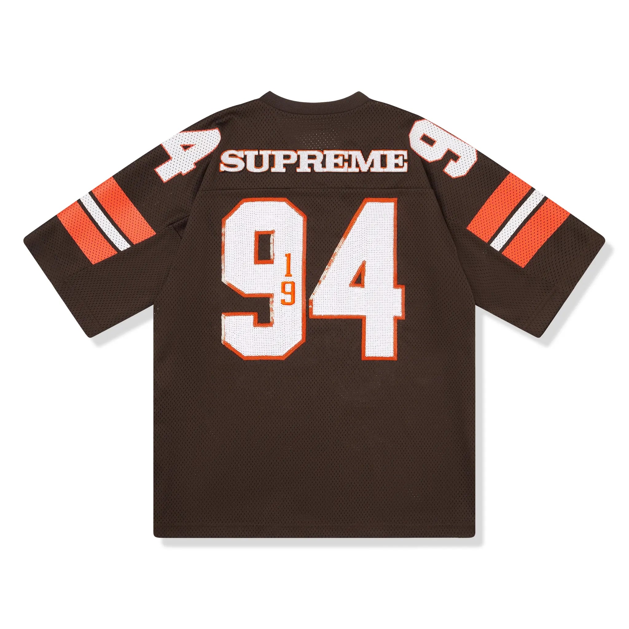 Supreme Sequin Brown Football Jersey (FW25) - view 2
