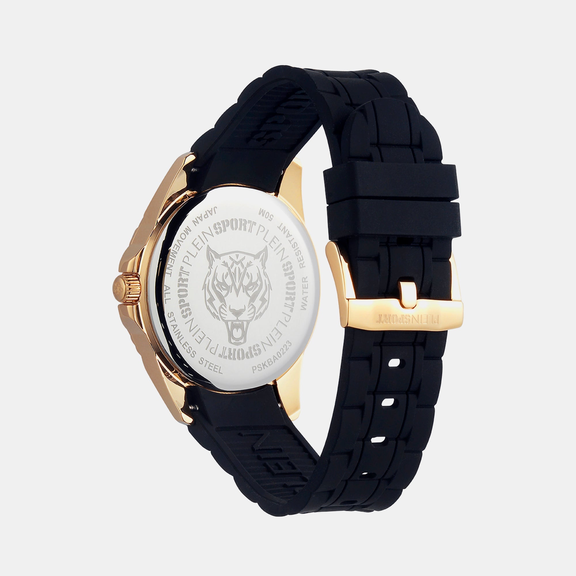 Plein Sports Glam Women Quartz Black Dial Analog Silicone Watch PSKBA0223 - view 2
