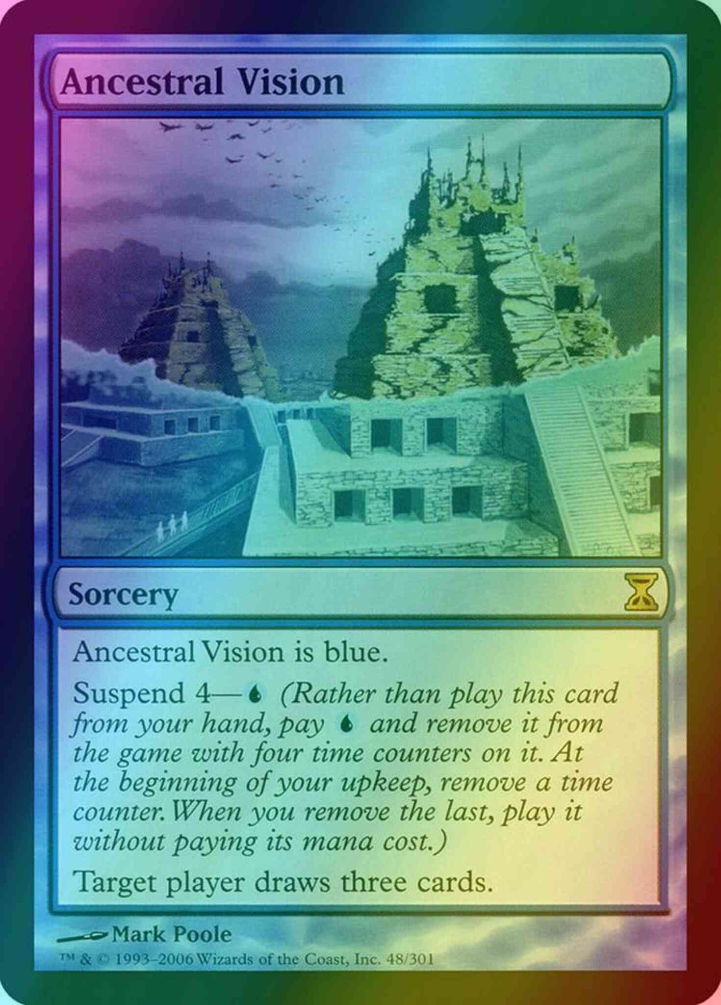Ancestral vision 48 – Magic Ancestral Vision [48] [Time Spiral] [Foil]