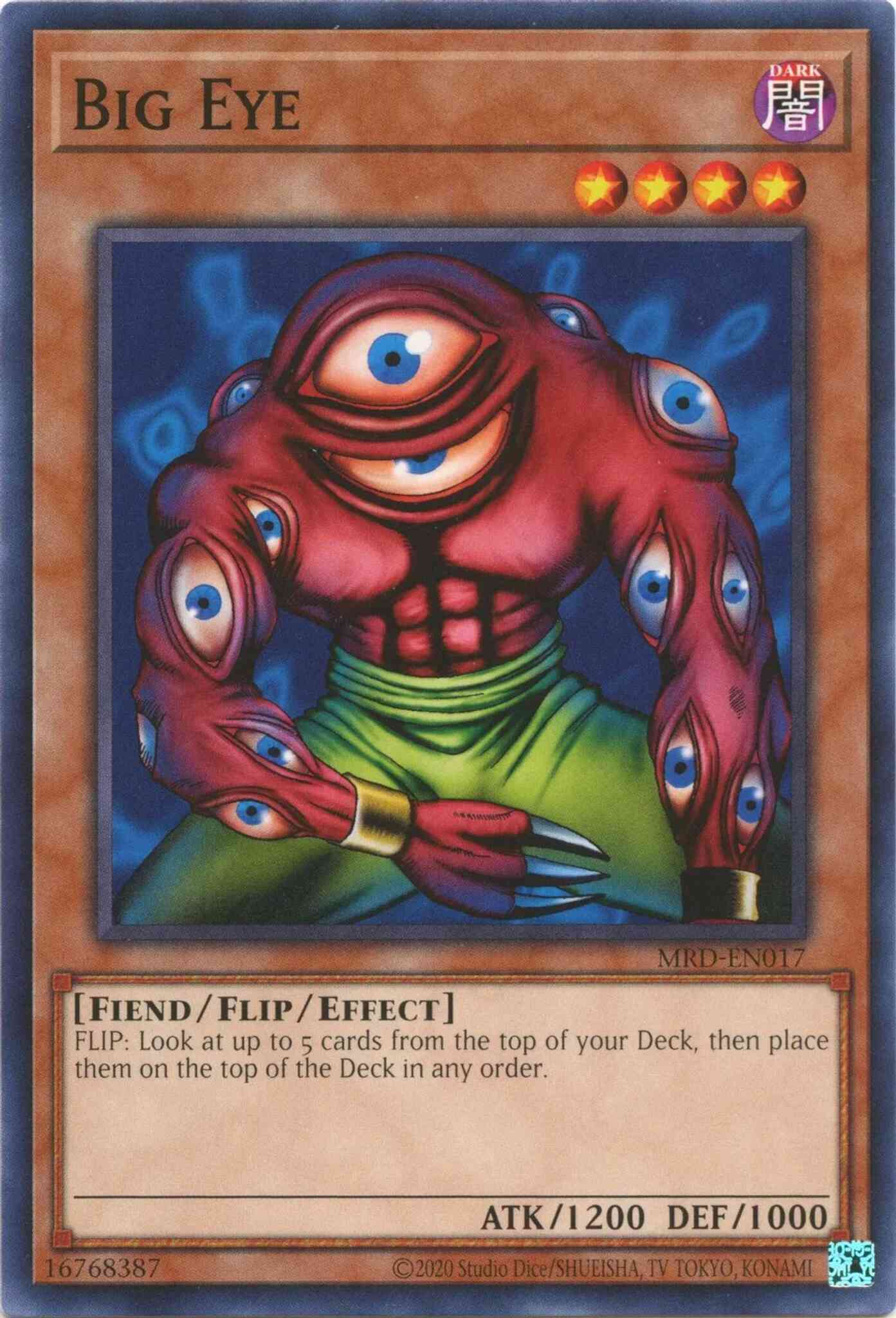 Yu-Gi-Oh! Big Eye - 25th Anniversary - MRD-EN017 - Common - Unlimited