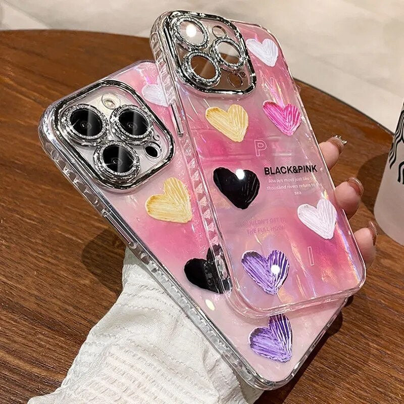 Peeperly Love Armor Heart Pattern Case – No Color - view 3