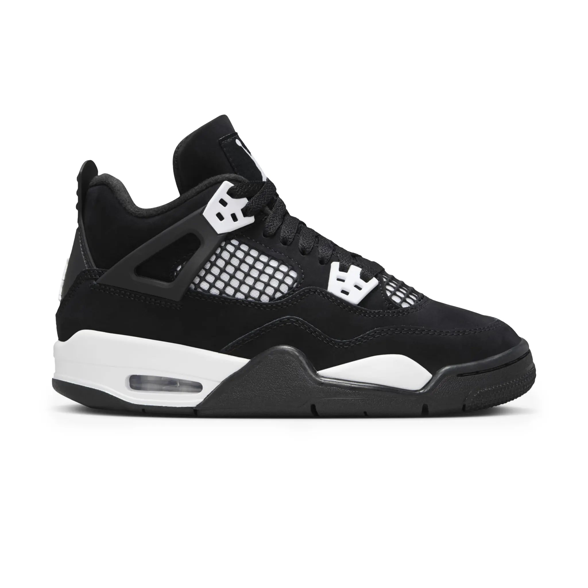 Air Jordan 4 Retro White Thunder (GS) – Black