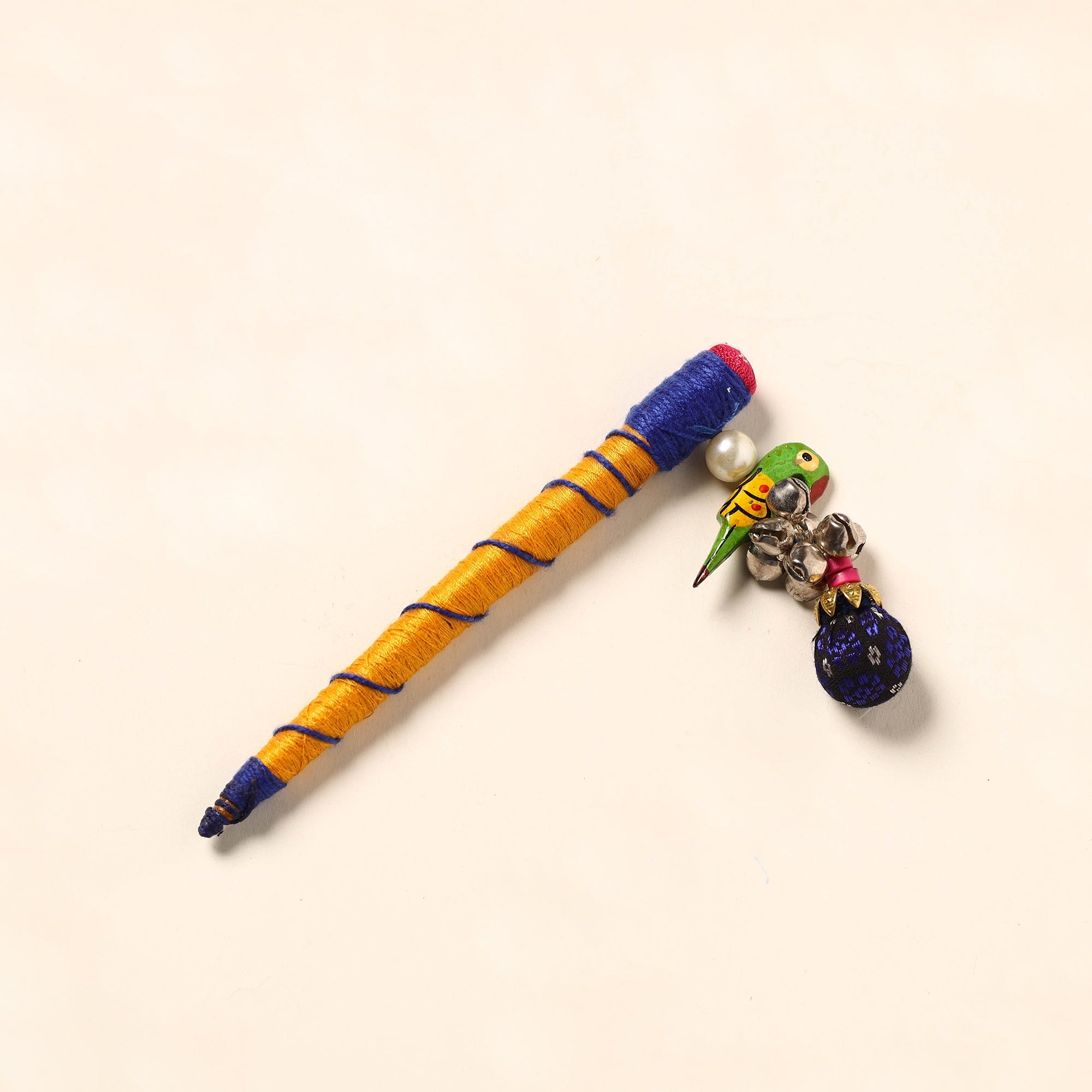JALPARI Handmade Crochet Wooden Juda Stick 23