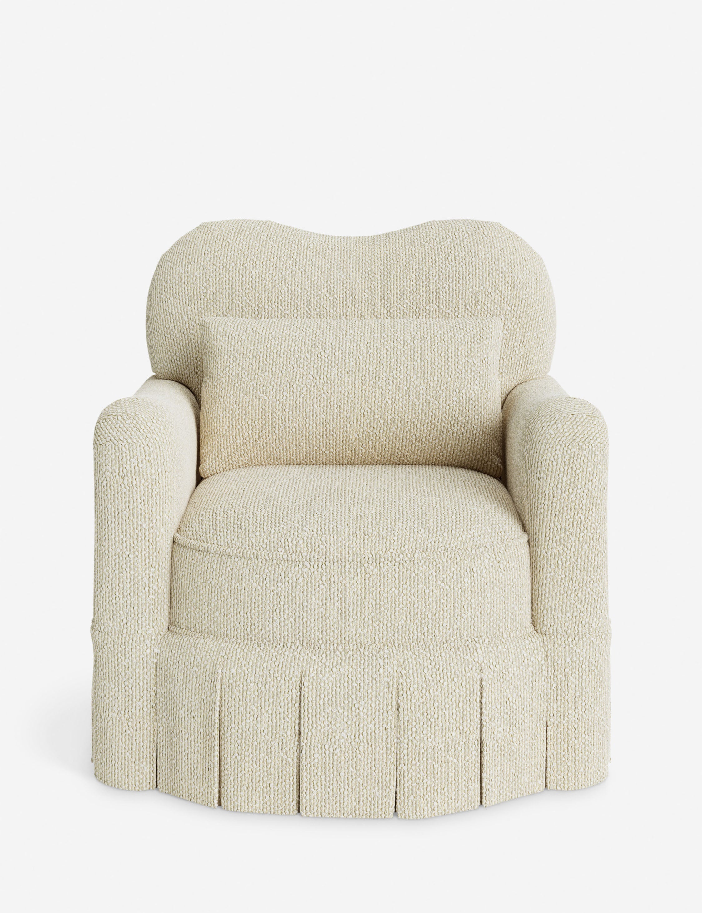 Lulu and Georgia Middleton Skirted Accent Chair by Ginny Macdonald - view 136