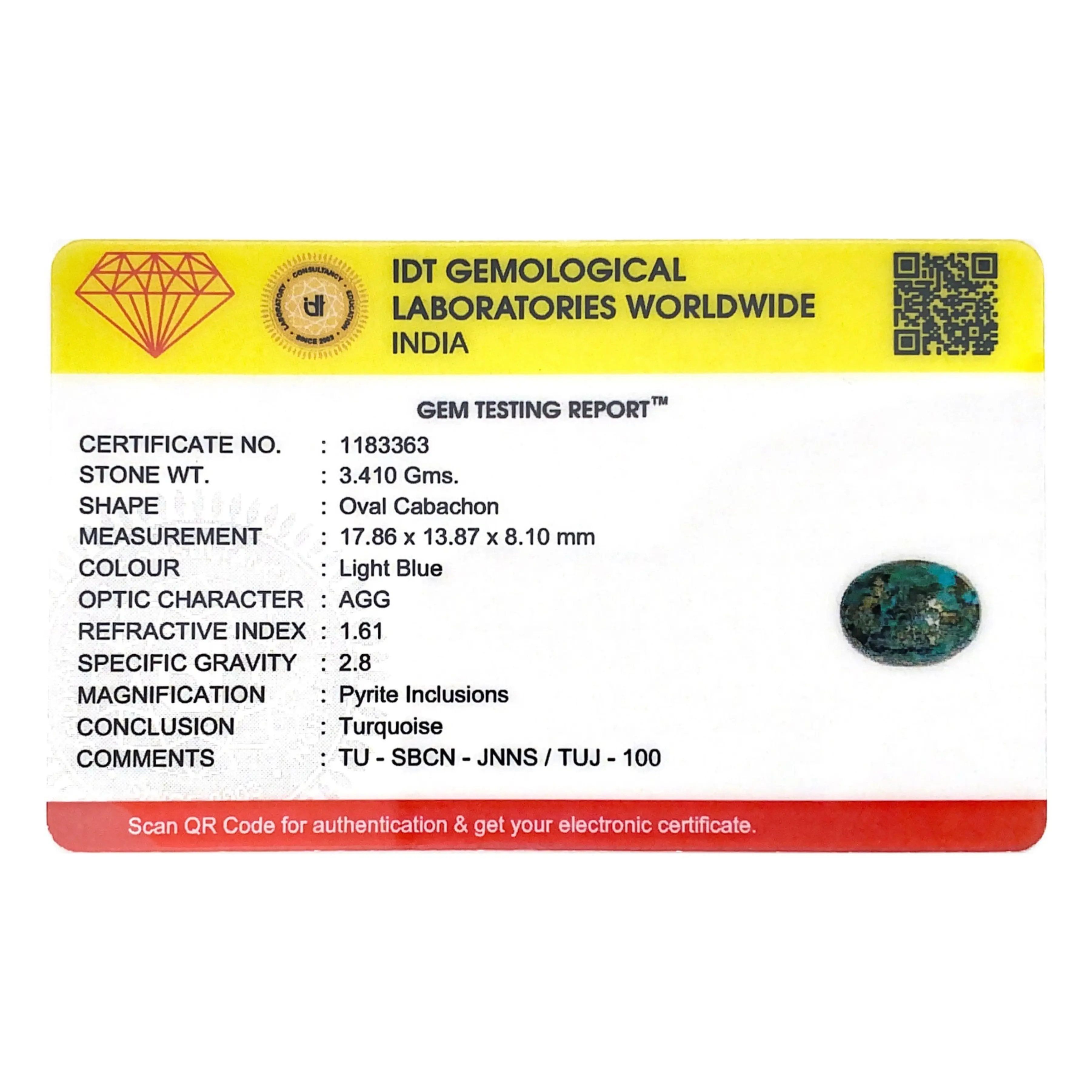 Pramogh Irani Firoza - 17.05 Carat - view 4