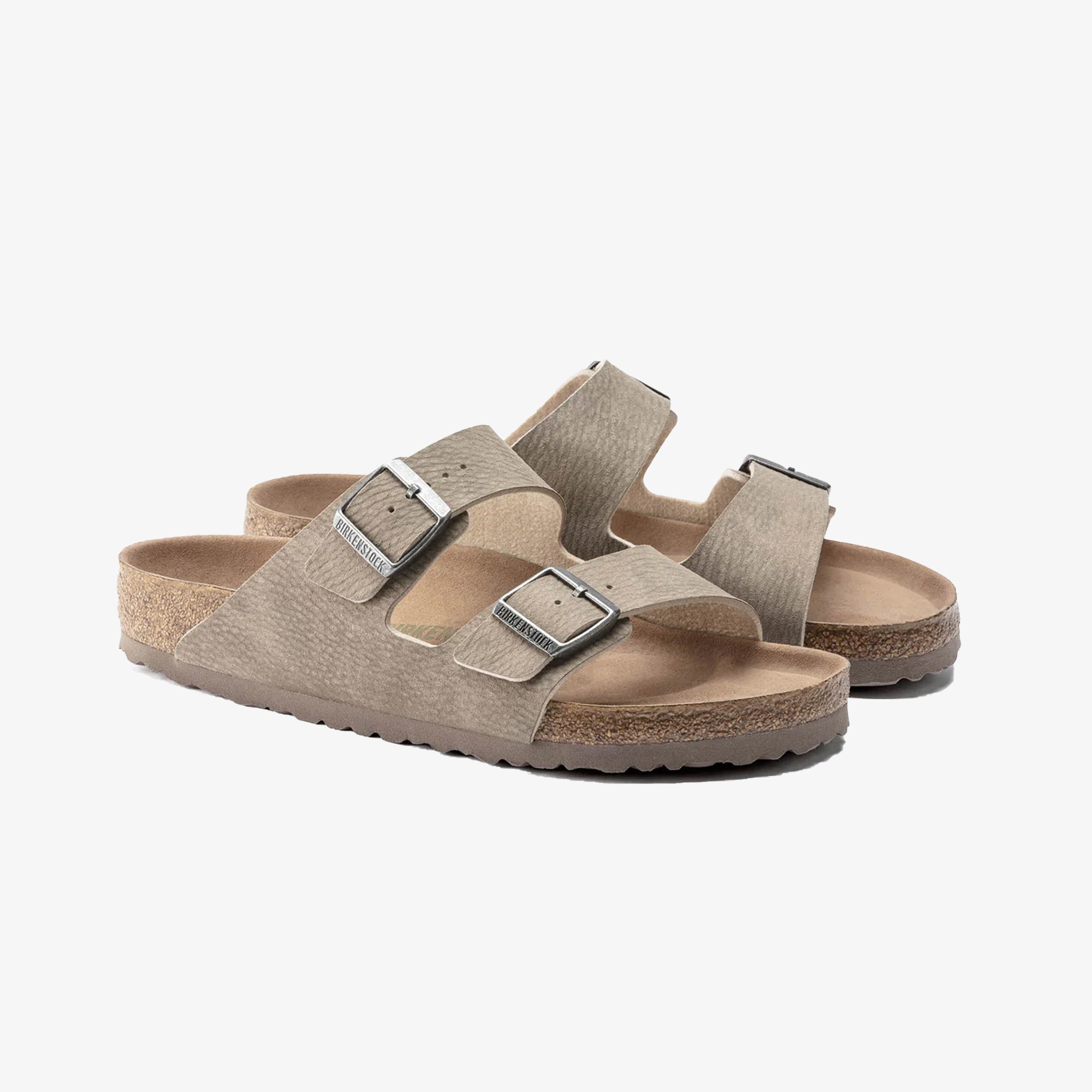 Birkenstock | ARIZONA VEGAN MICRO FIBRE { BROWN - view 2
