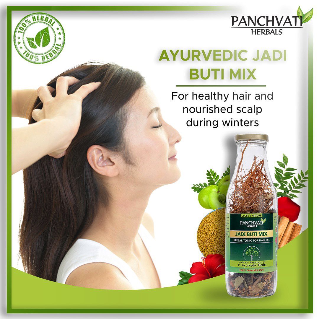 Roposo Clout Jadi Buti Mix Ayurvedic Herbal Hair Oil