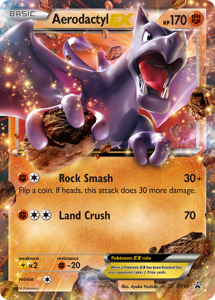 Promo xyp-xy97 ultra – Pokémon Aerodactyl-EX - XY97 - Promo [xyp-XY97] [Ultra] - Aerodactyl-EX - XY97 - Promo