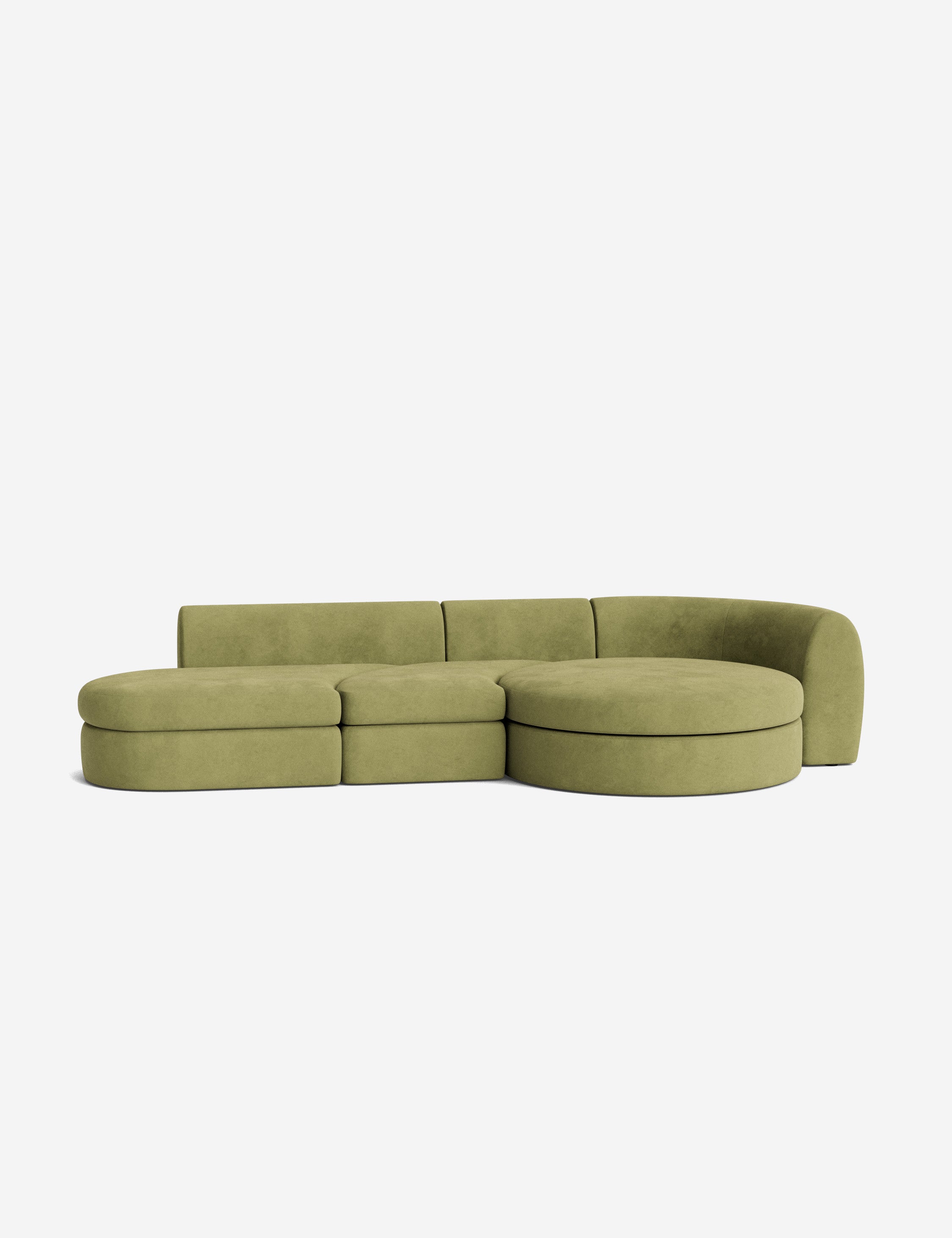 Lulu and Georgia Buckley Modular Chaise Sectional Sofa - view 150