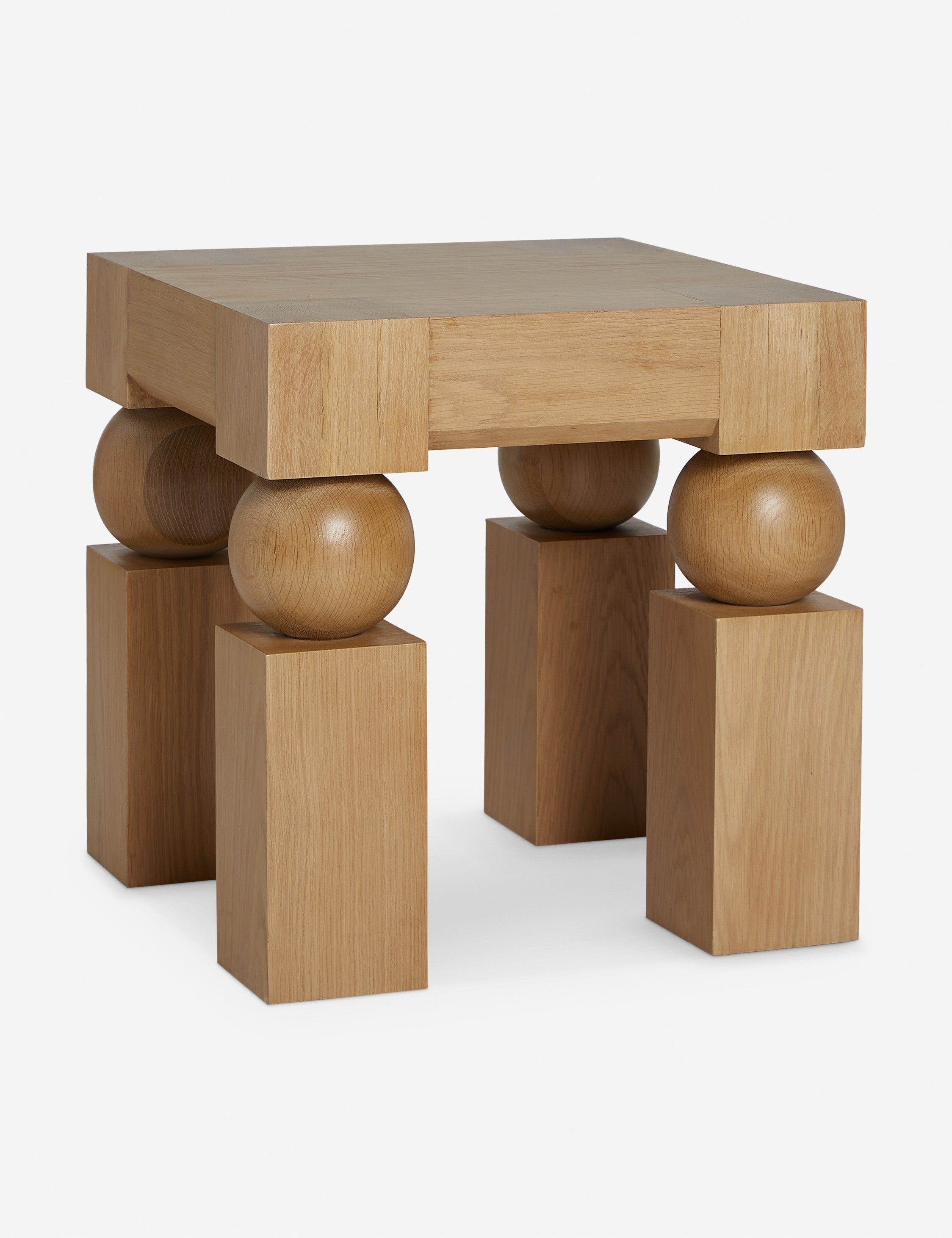 Lulu and Georgia Kent Side Table – Natural Oak - view 4