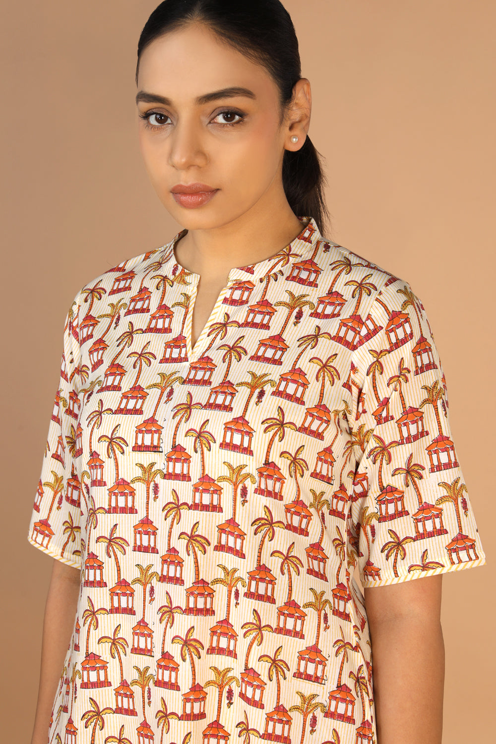 Kalanjali Ethnics Hand block printed kurta - view 2