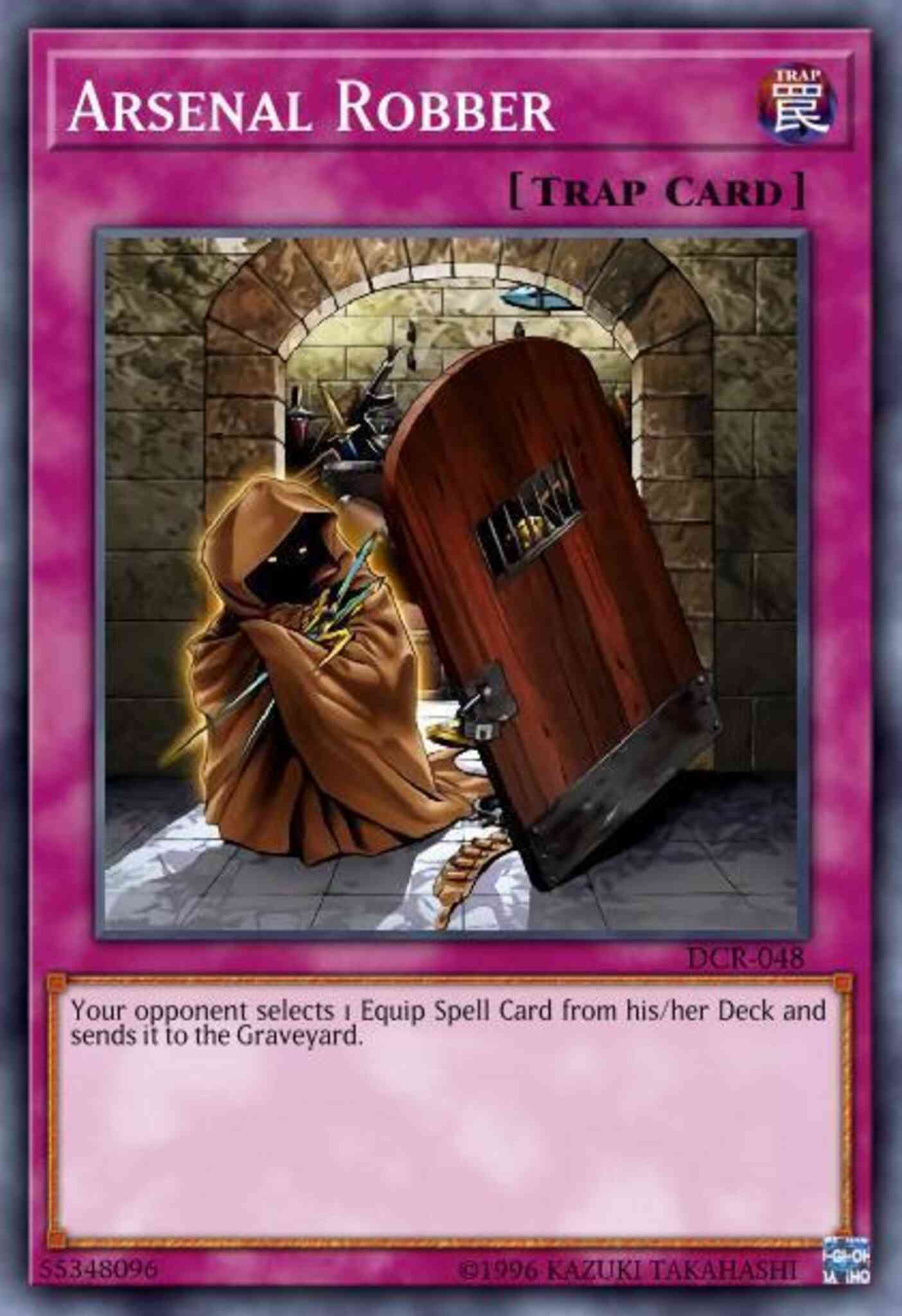 Yu-Gi-Oh! Arsenal Robber - DR1-EN210 - Common - Unlimited