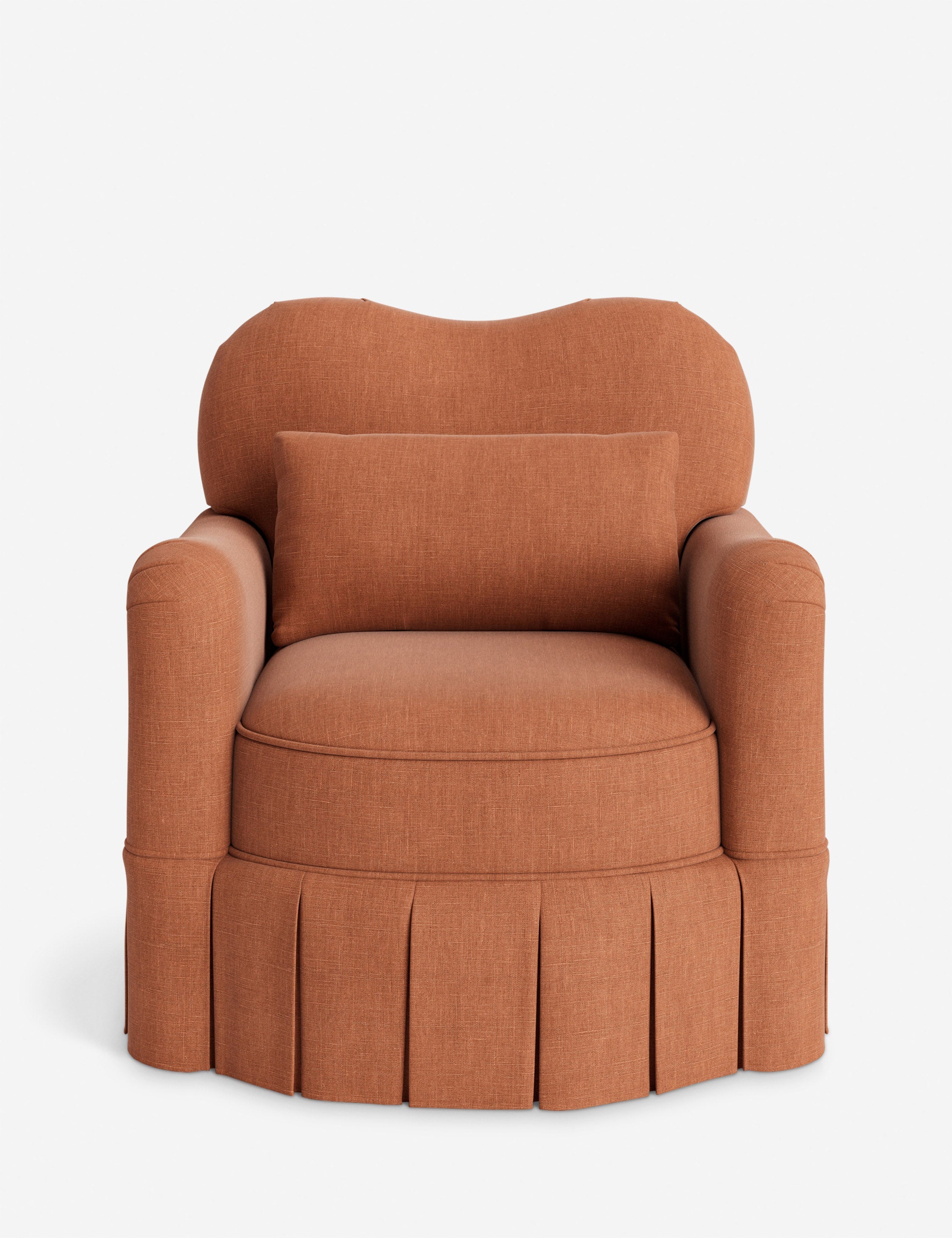 Lulu and Georgia Middleton Skirted Accent Chair by Ginny Macdonald - view 36
