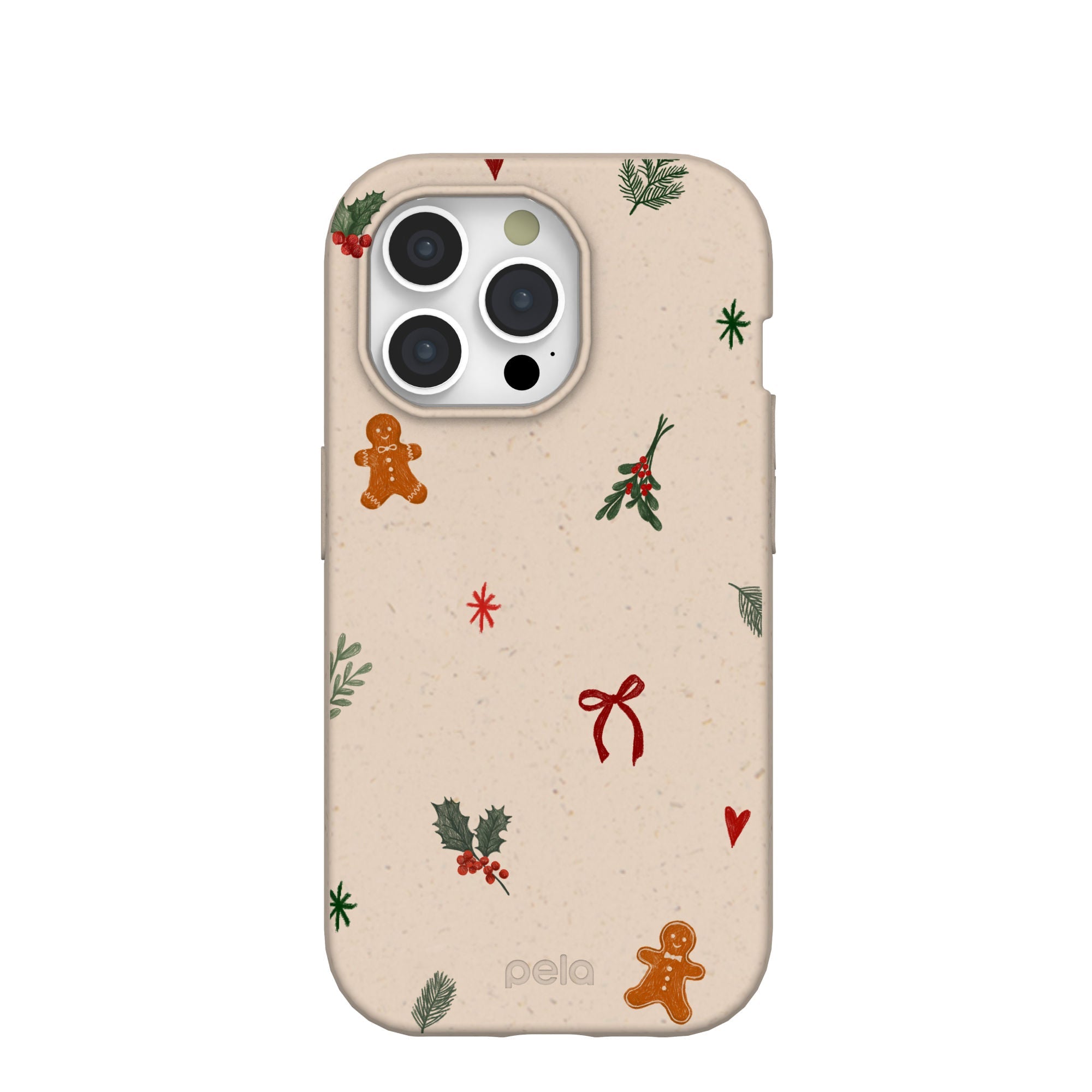 Pela Case Seashell Be Merry iPhone 15 Pro Case