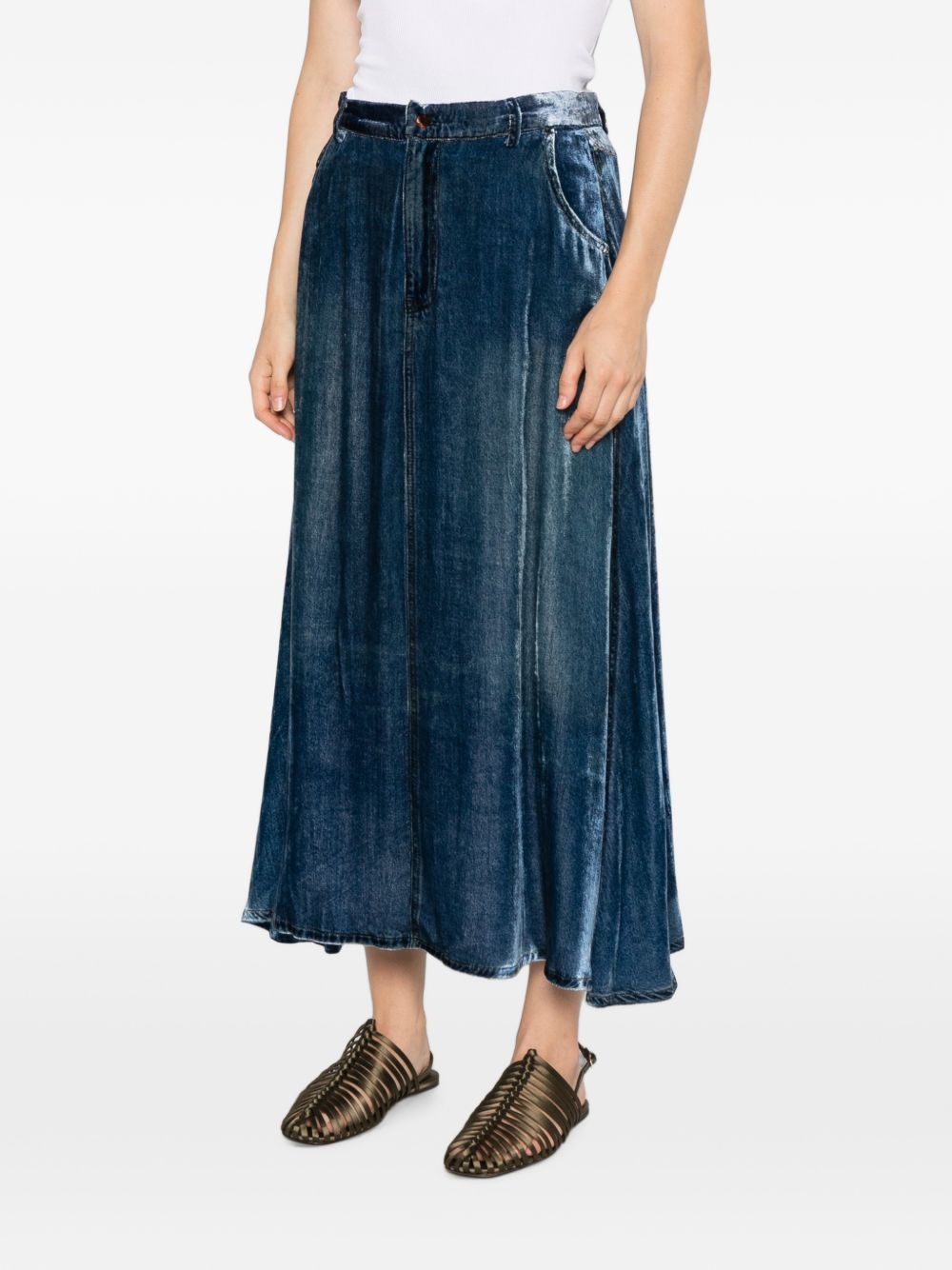 Pierre Louis Mascia Skirt – Viscose 82%, Silk 18% - view 3