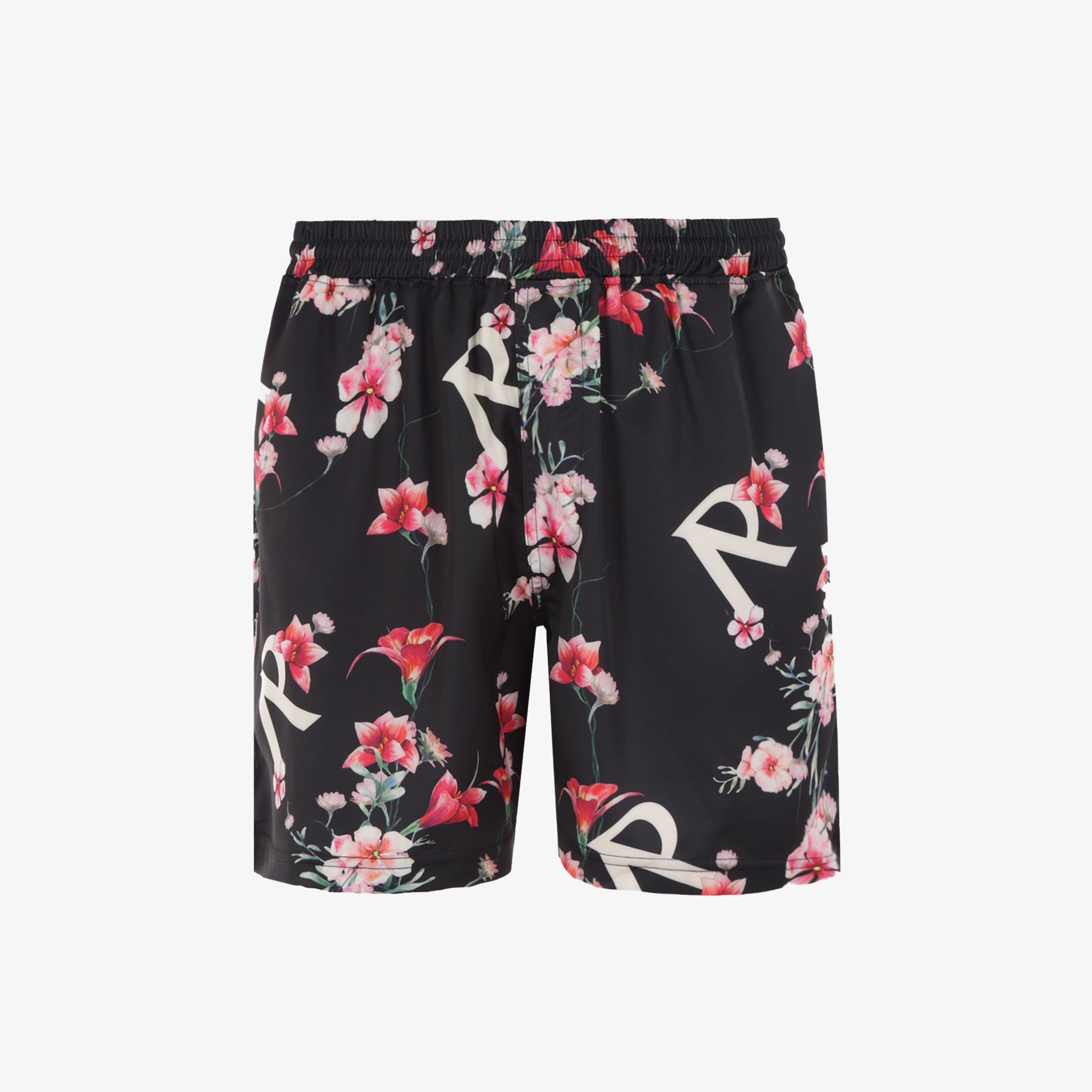 Represent | FLORAL SHORTS { BLACK