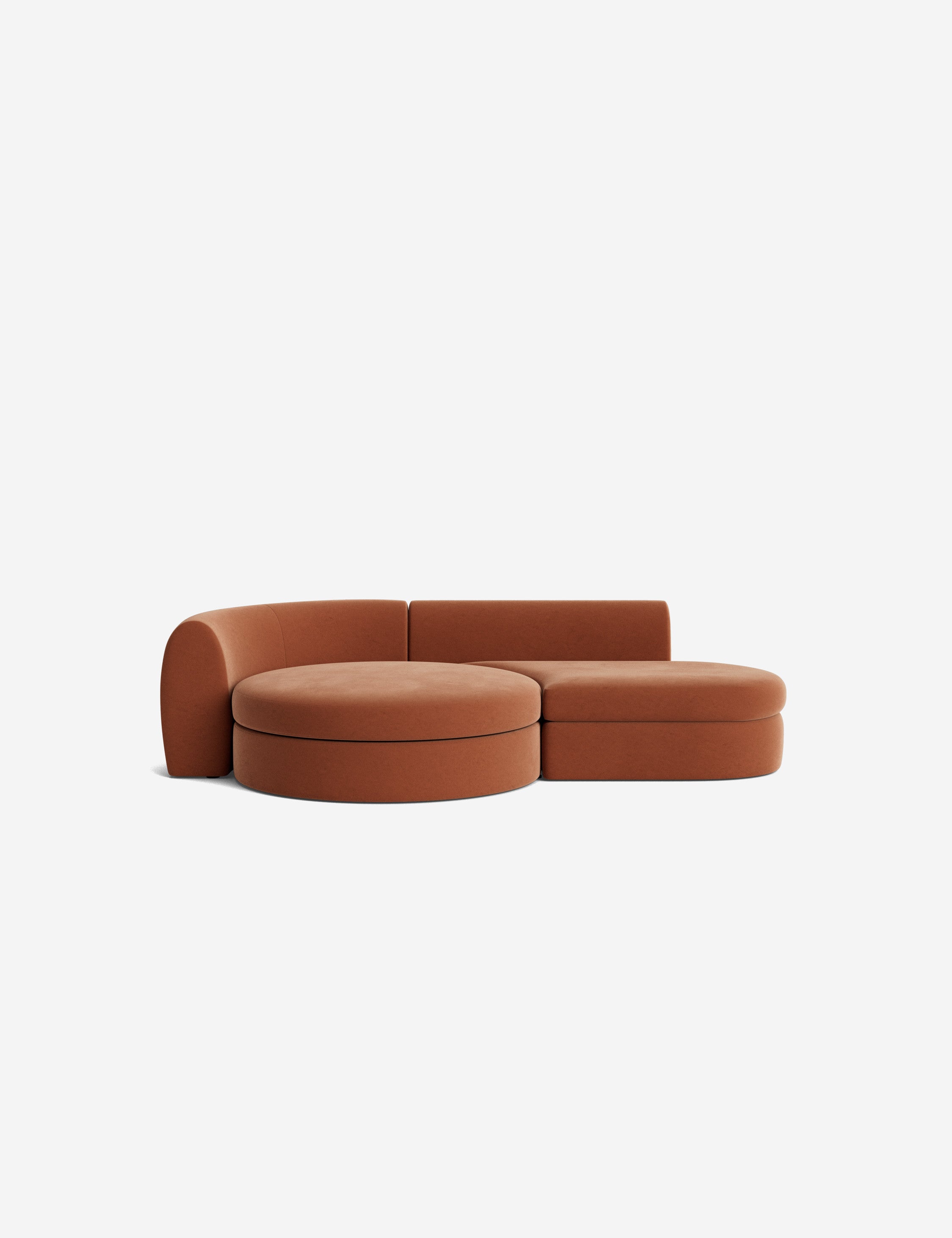 Lulu and Georgia Buckley Modular Chaise Sectional Sofa - view 6