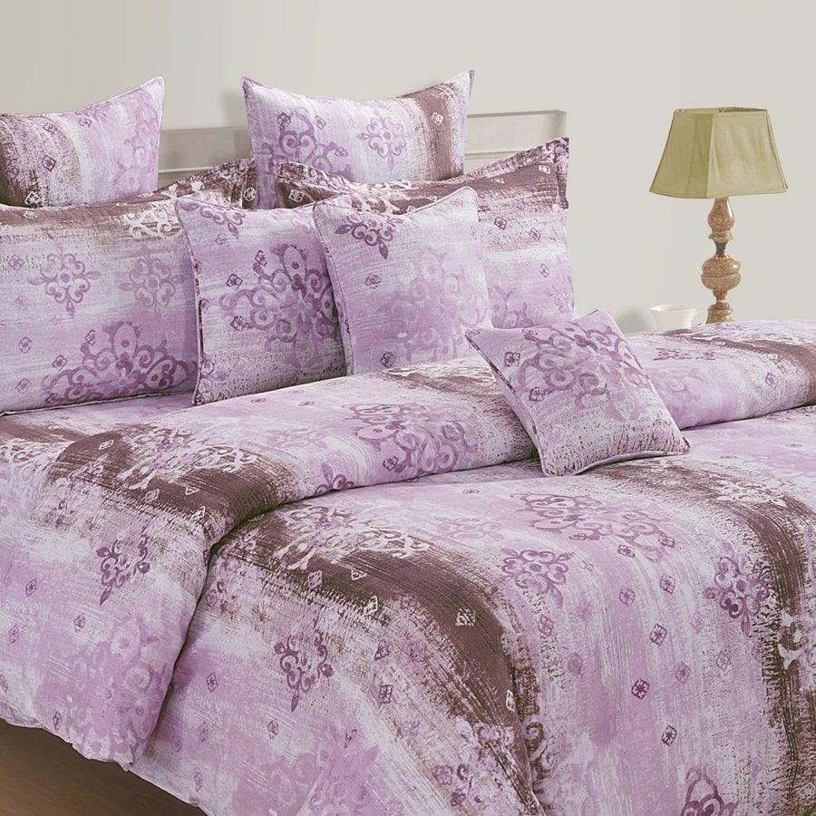 Swayam India Dazzle Delight Veda Fitted Bed Sheet - 12082 - view 2