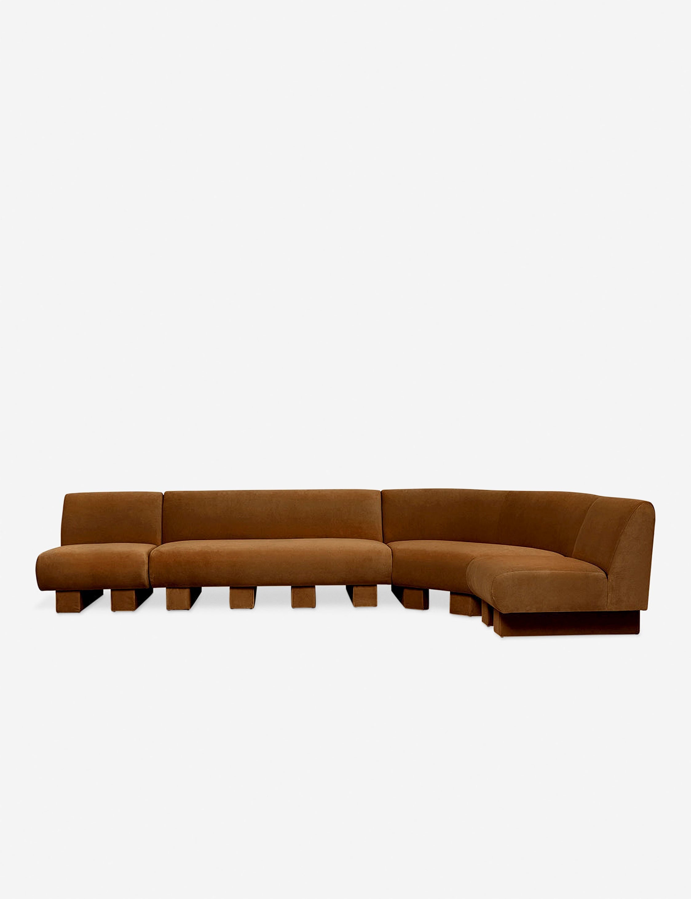Lulu and Georgia Lena Modular Sectional Sofa by Sarah Sherman Samuel - view 2