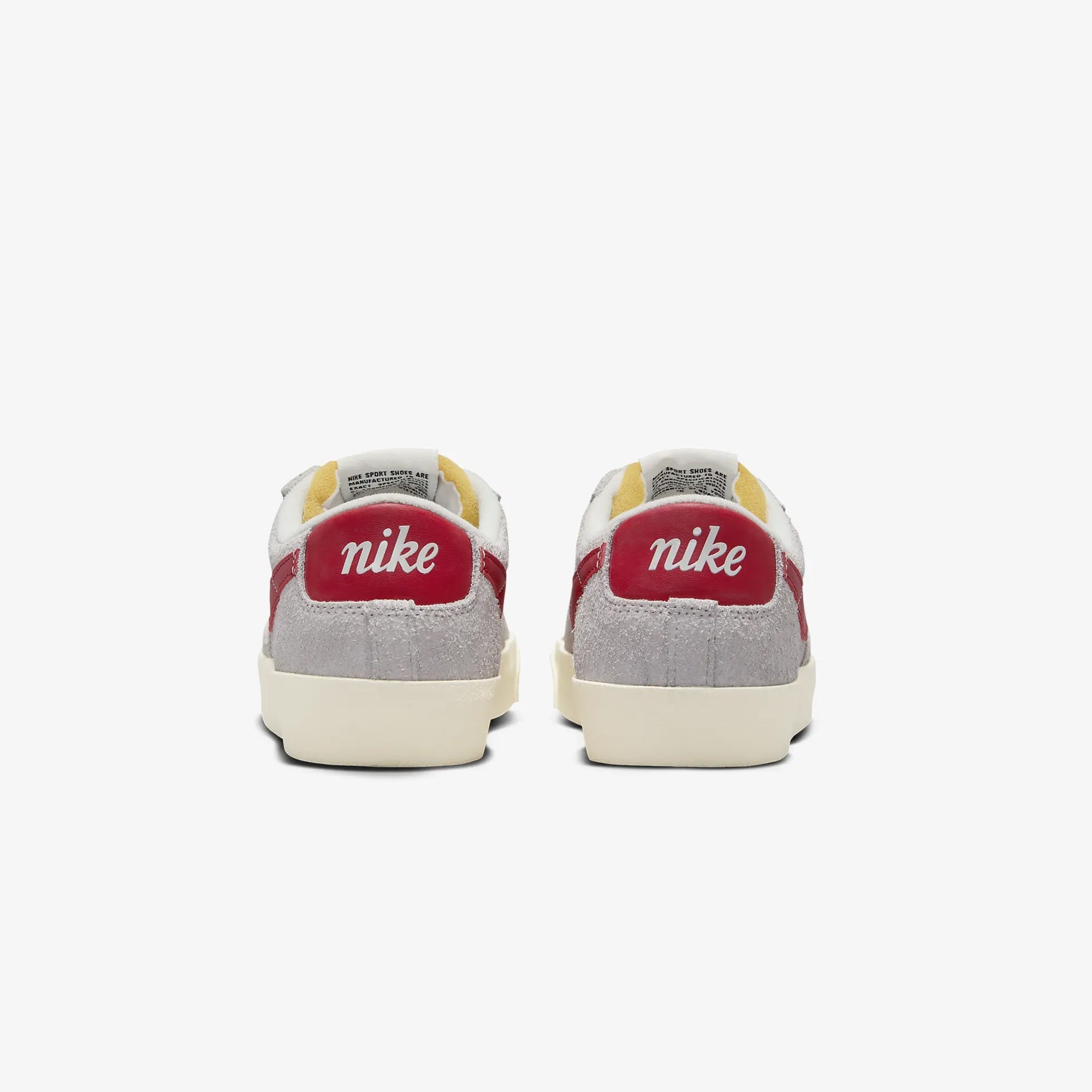 Nike | BLAZER LOW '77 VINTAGE { SUMMIT WHITE/GYM RED-SAIL-COCONUT MILK - view 3