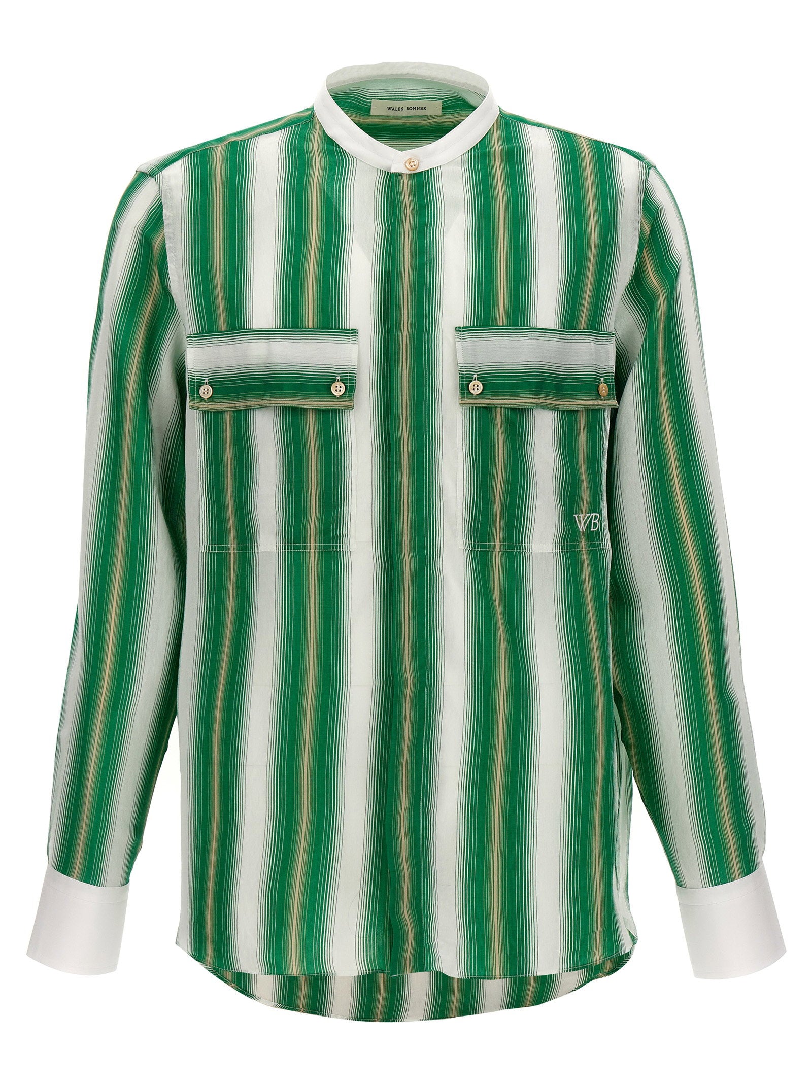 Wales Bonner Cadence Shirt – 84% viscose, 16% silk