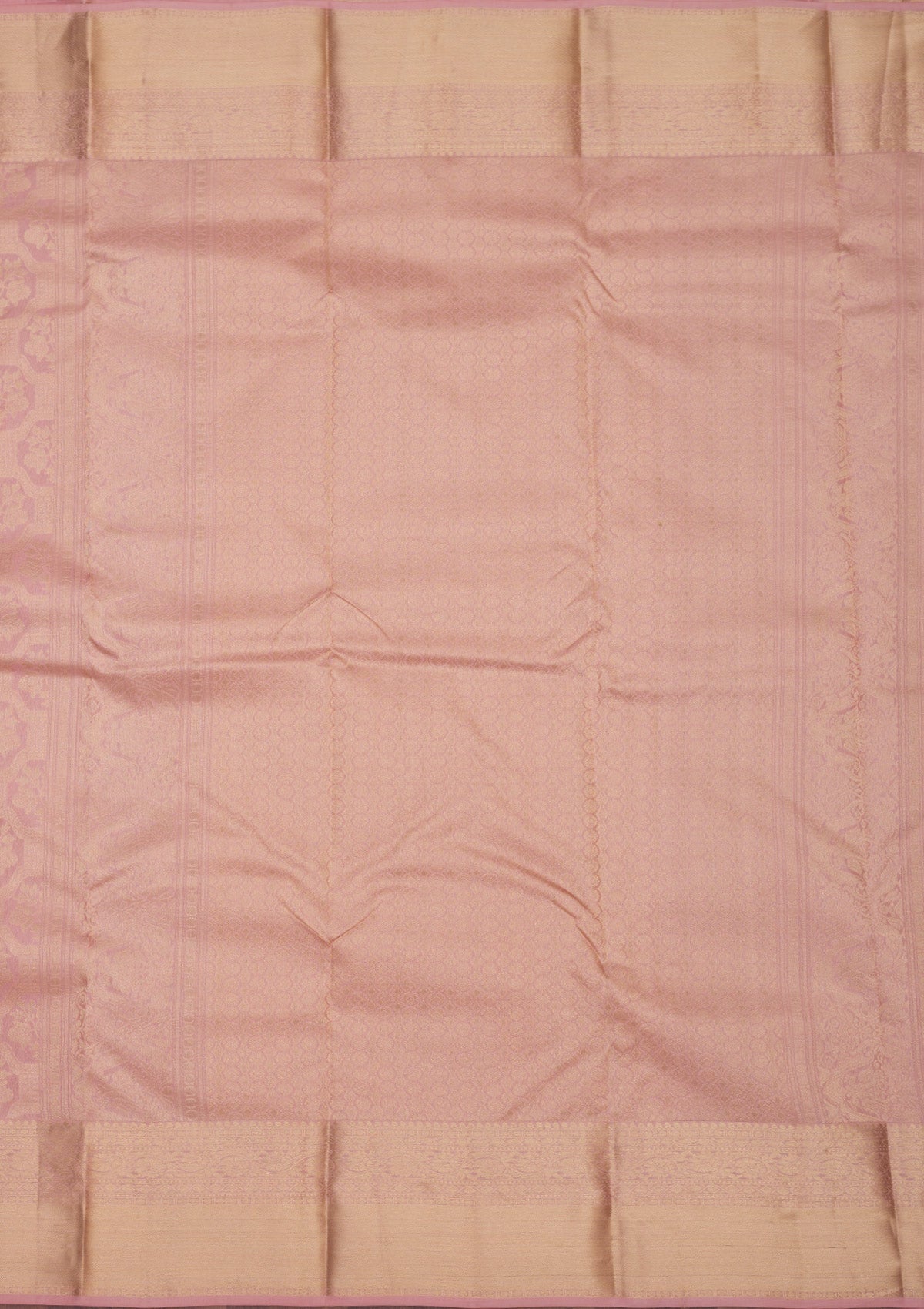 Koskii Onion Pink Zariwork Pure Silk Saree – Women's - view 5