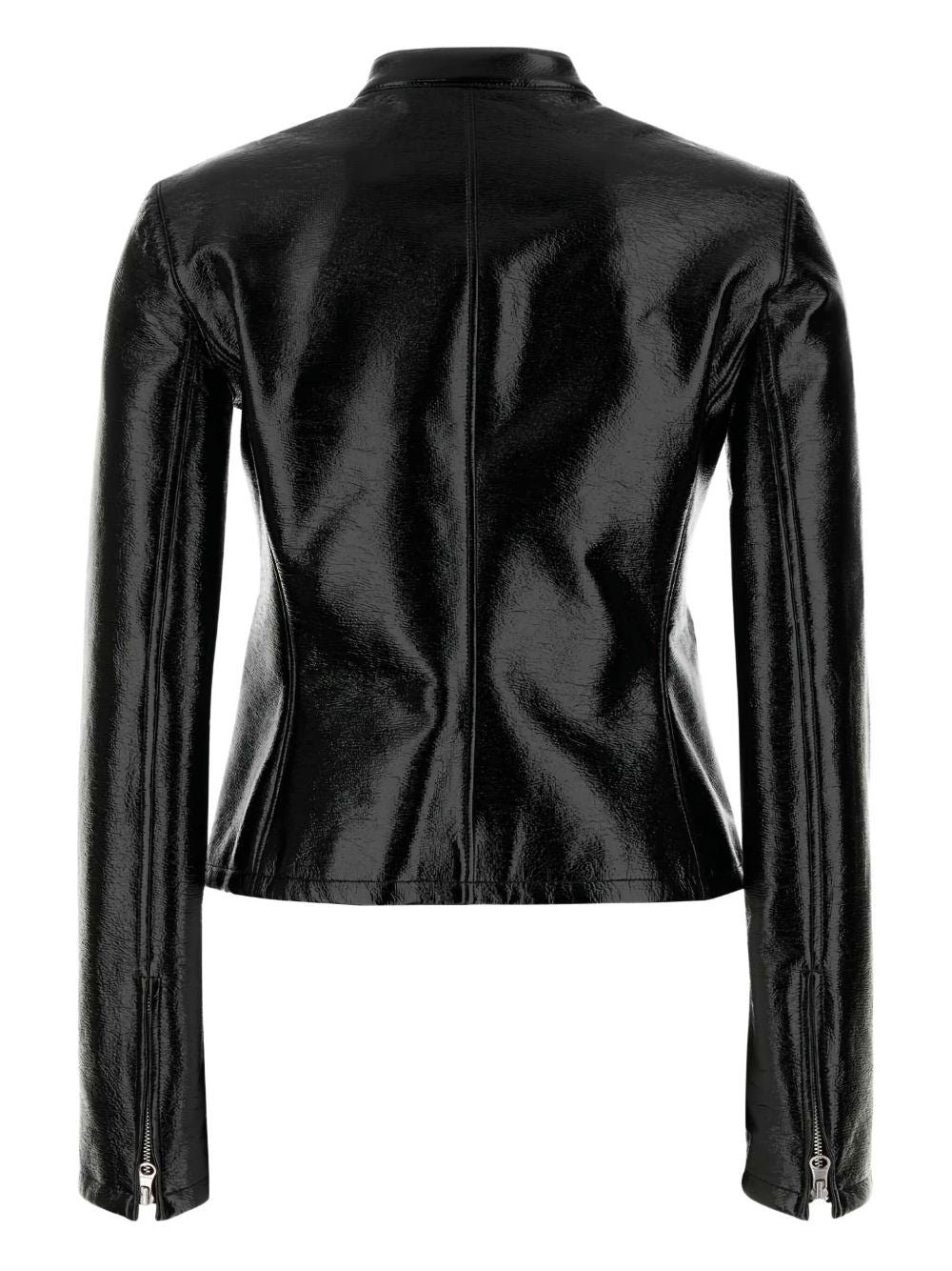Courreges Pre Vinyl biker jacket - view 2
