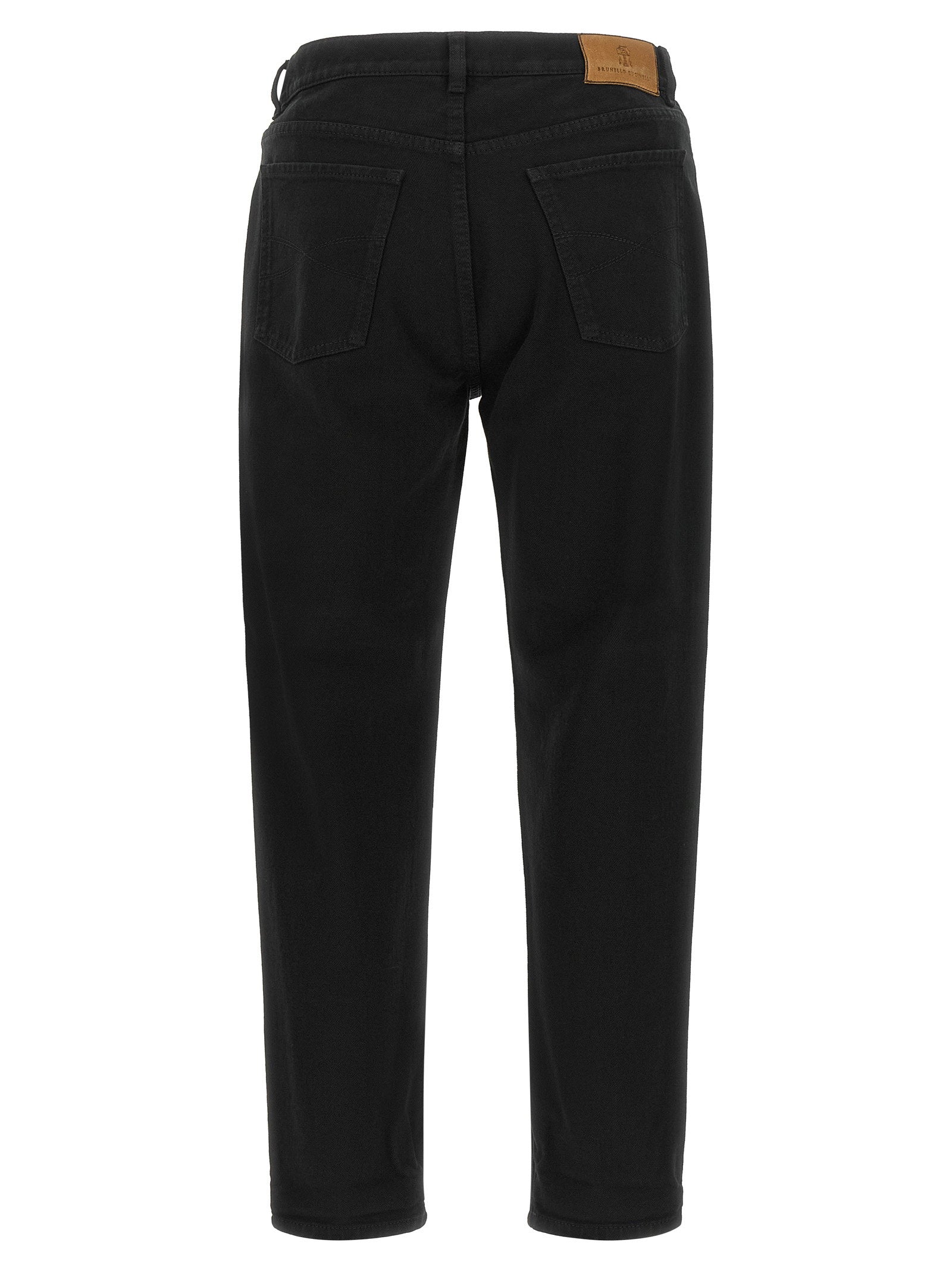 Brunello Cucinelli Straight Leg Jeans – 100% cotton - view 2