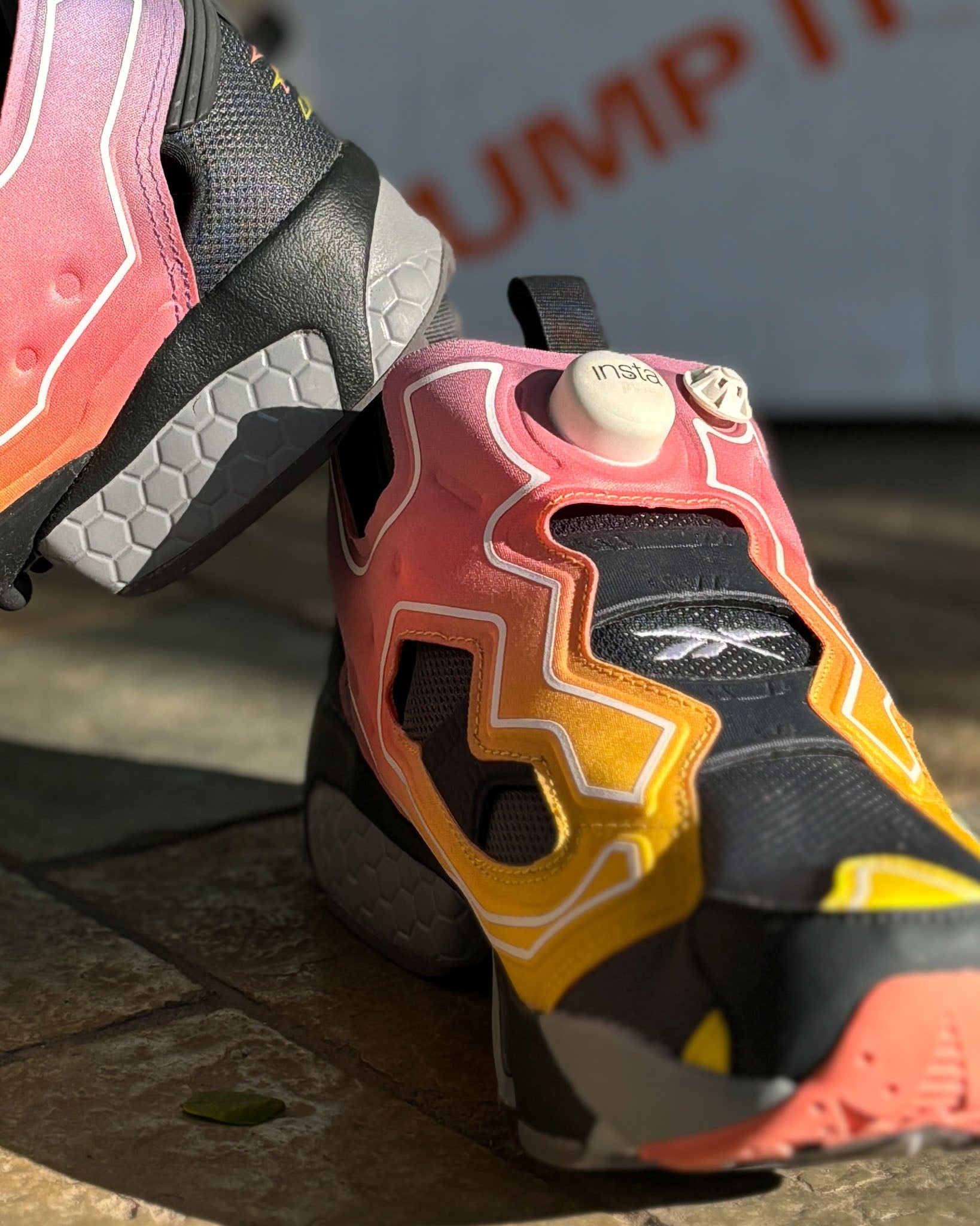 Reebok Classic Colourblock Running Shoes - view 5